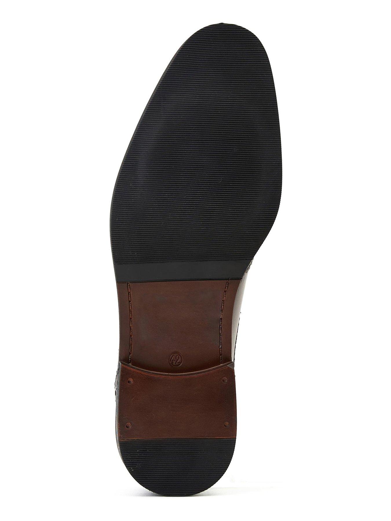 Image 5 of 6 of Base London Sleeve Derby Shoes&nbsp;-&nbsp;Brown