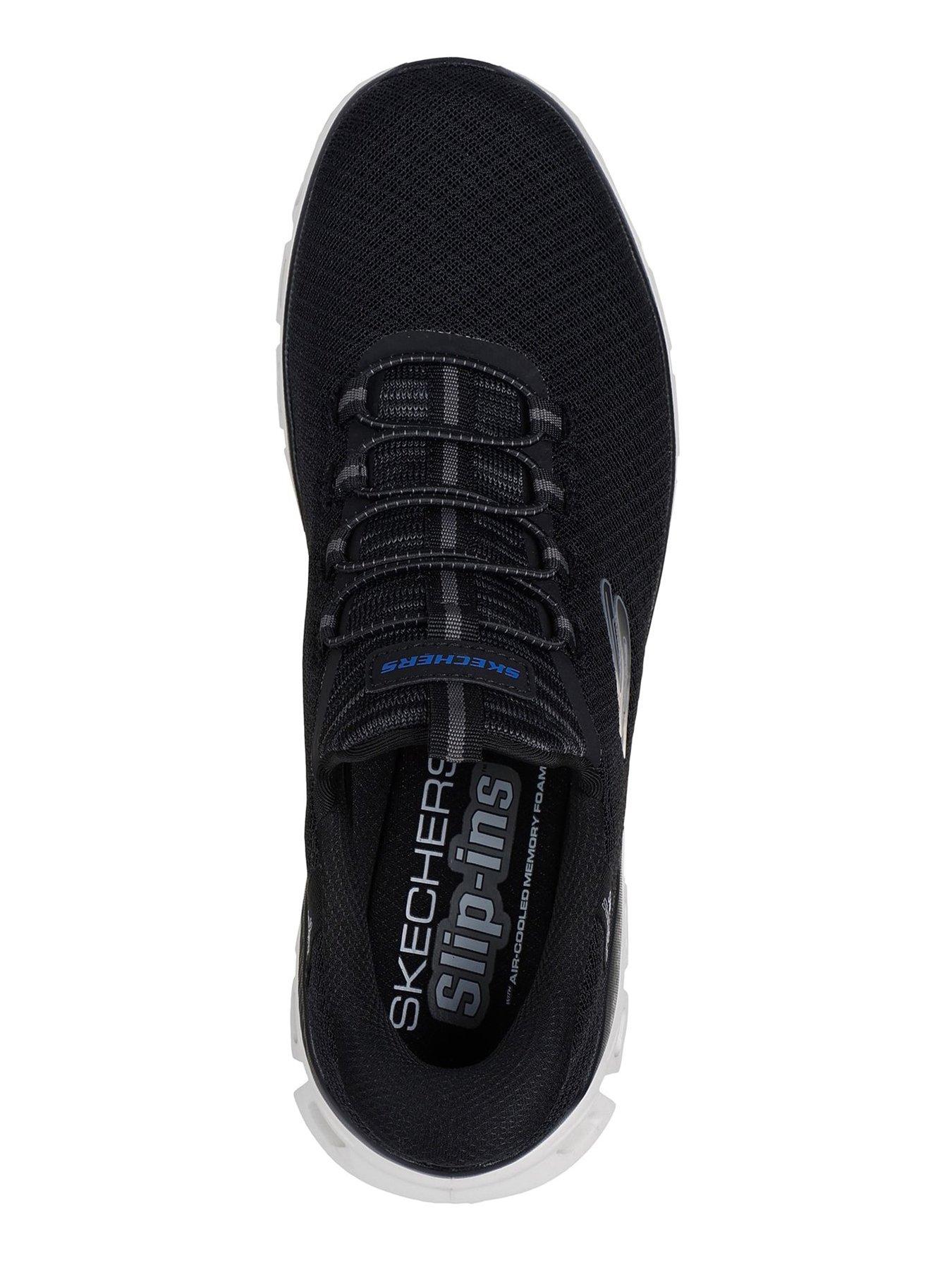 Image 4 of 5 of Skechers Glide Step Slip Ins Trainers - Black