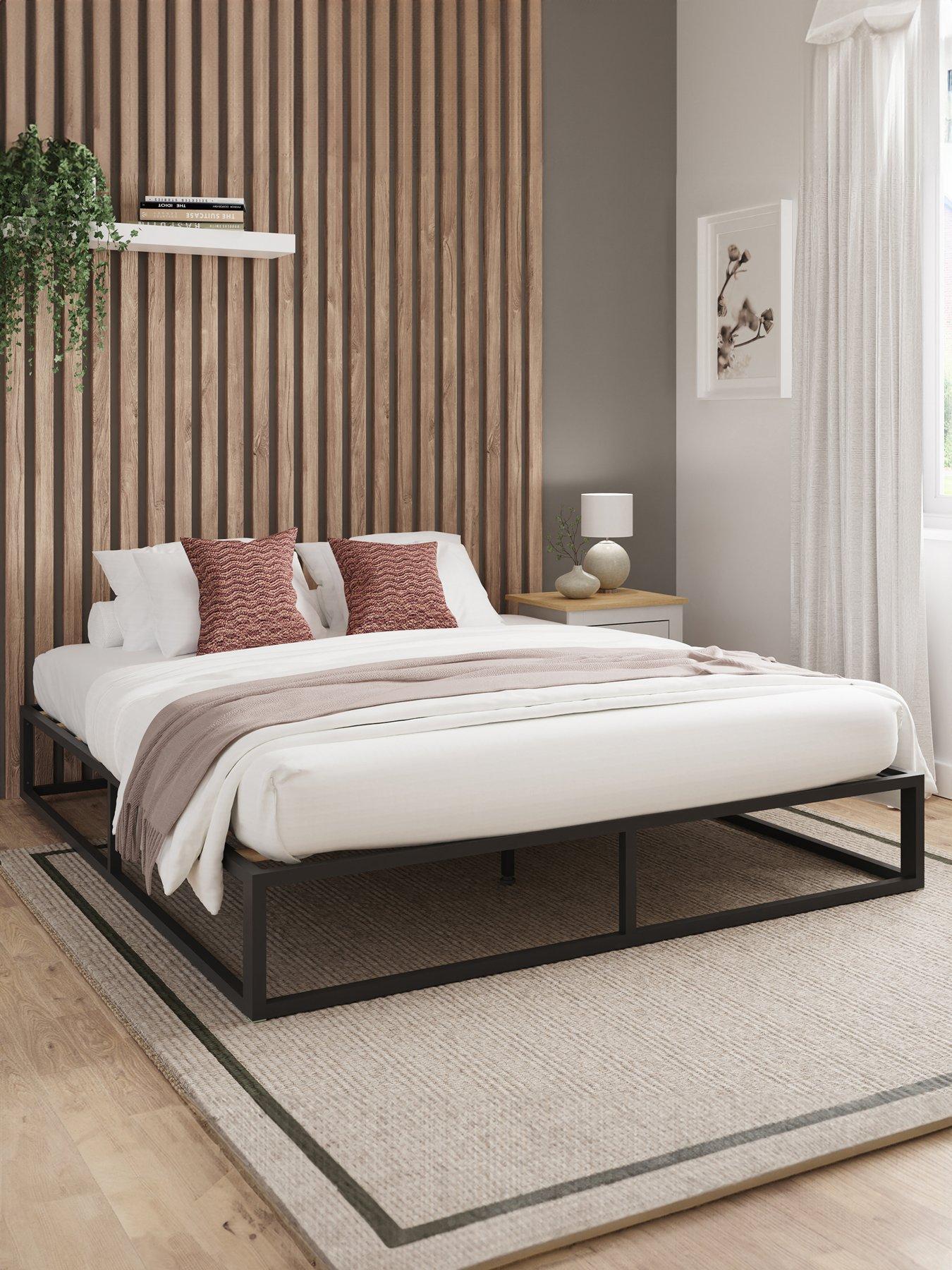 Image 1 of 6 of GFW Platform Bed with Mattress Options (Buy&nbsp;&amp; SAVE!)&nbsp;- Black