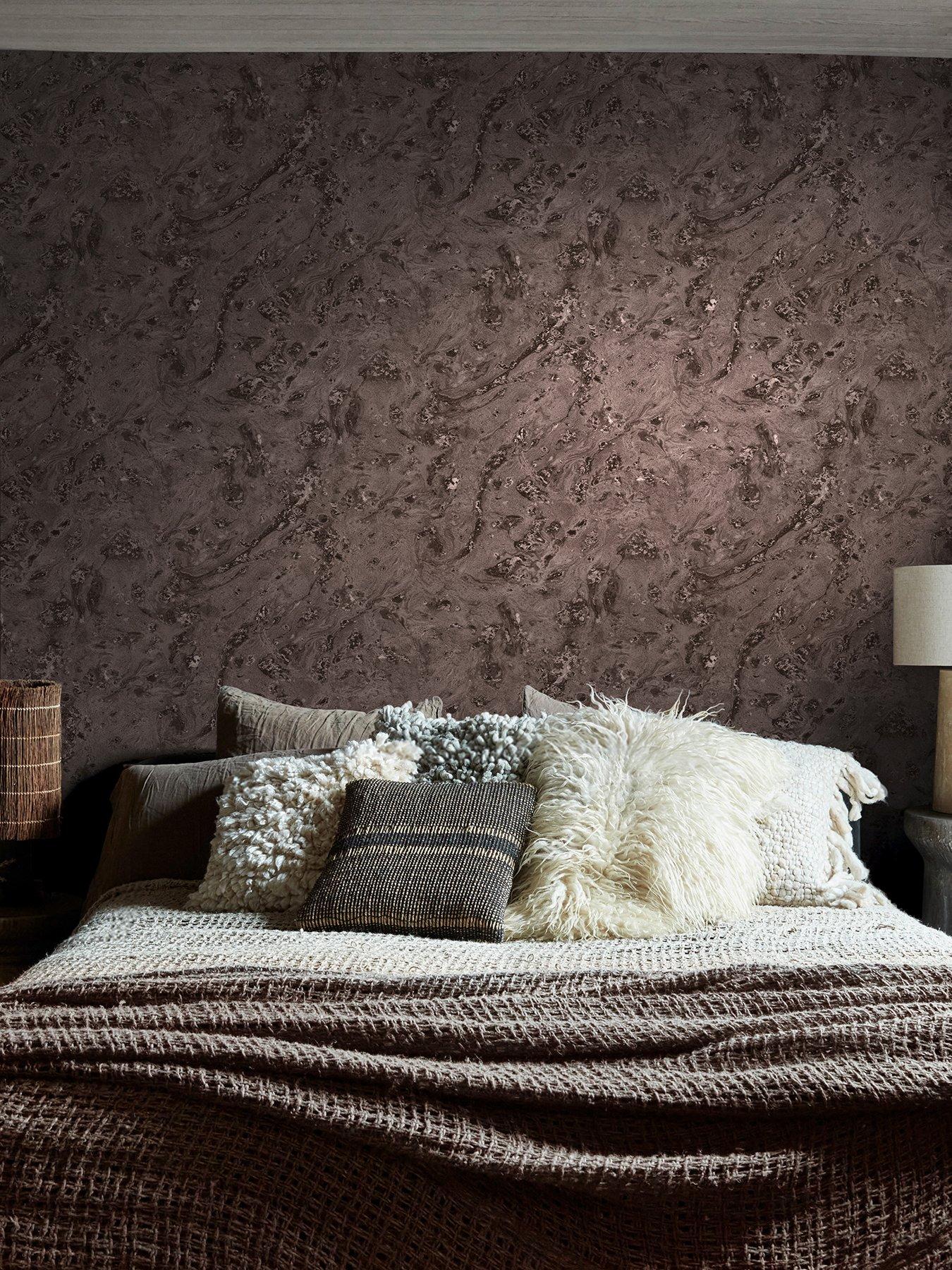 Abigail Ahern Boheme Marble Mocha - Wallpaper