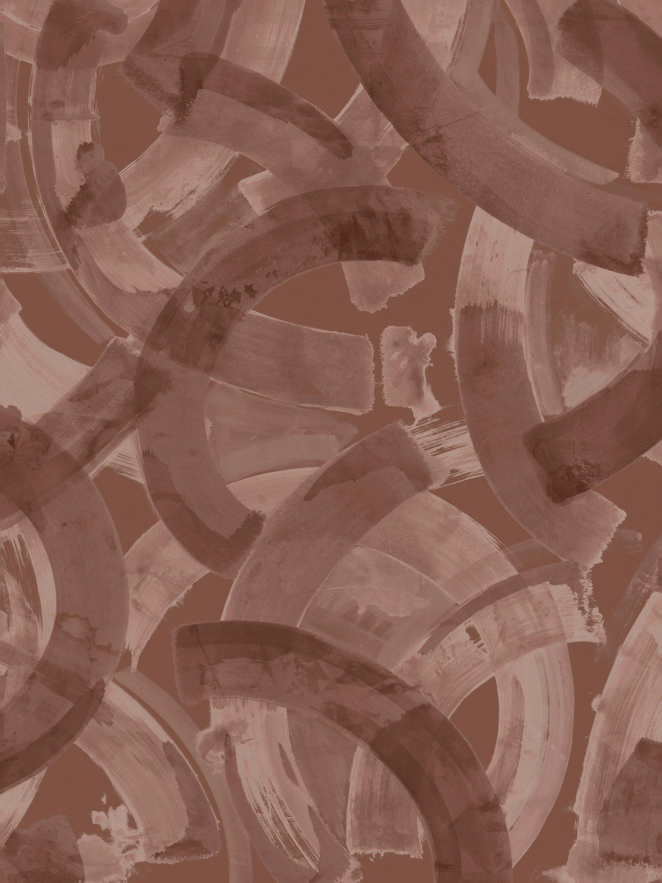 Image 2 of 3 of Abigail Ahern Nomad Terracotta Fixed Size Mural