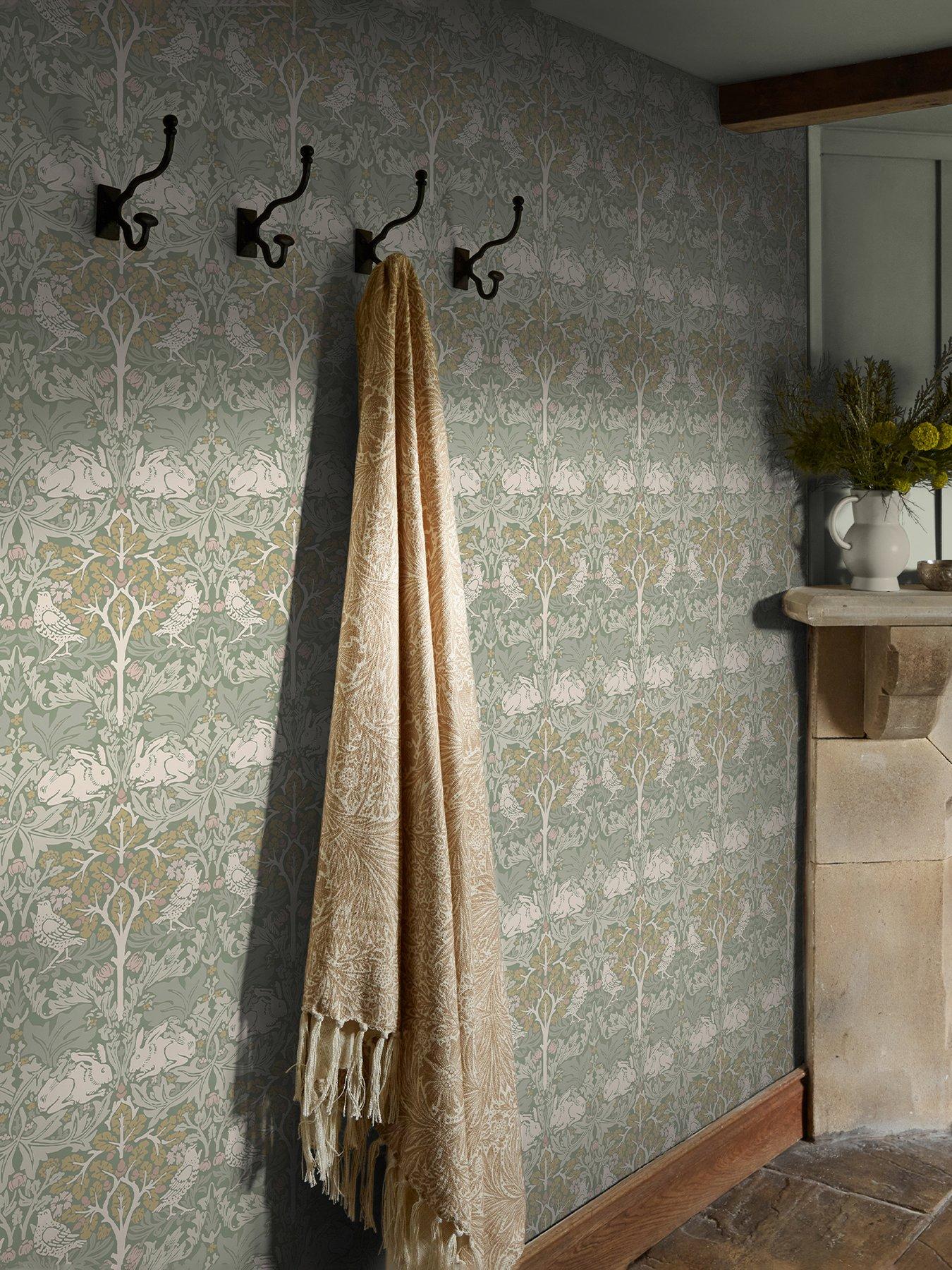 william-morris-at-home-william-morris-brother-rabbit-sage-wallpaper