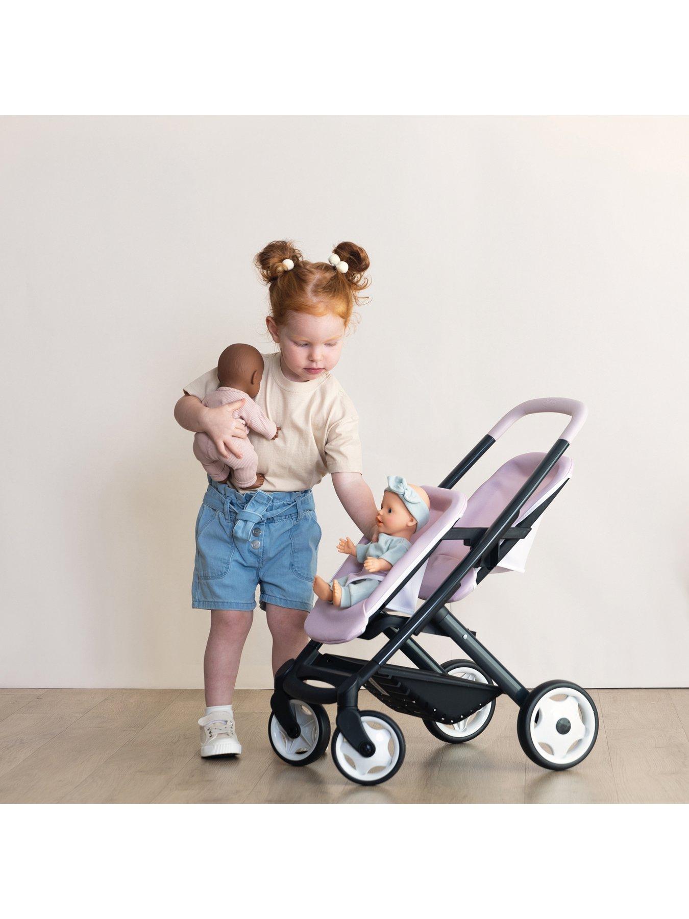Image 4 of 7 of Smoby Maxi-Cosi Doll Twin Doll&nbsp;Pushchair - Blush Pink