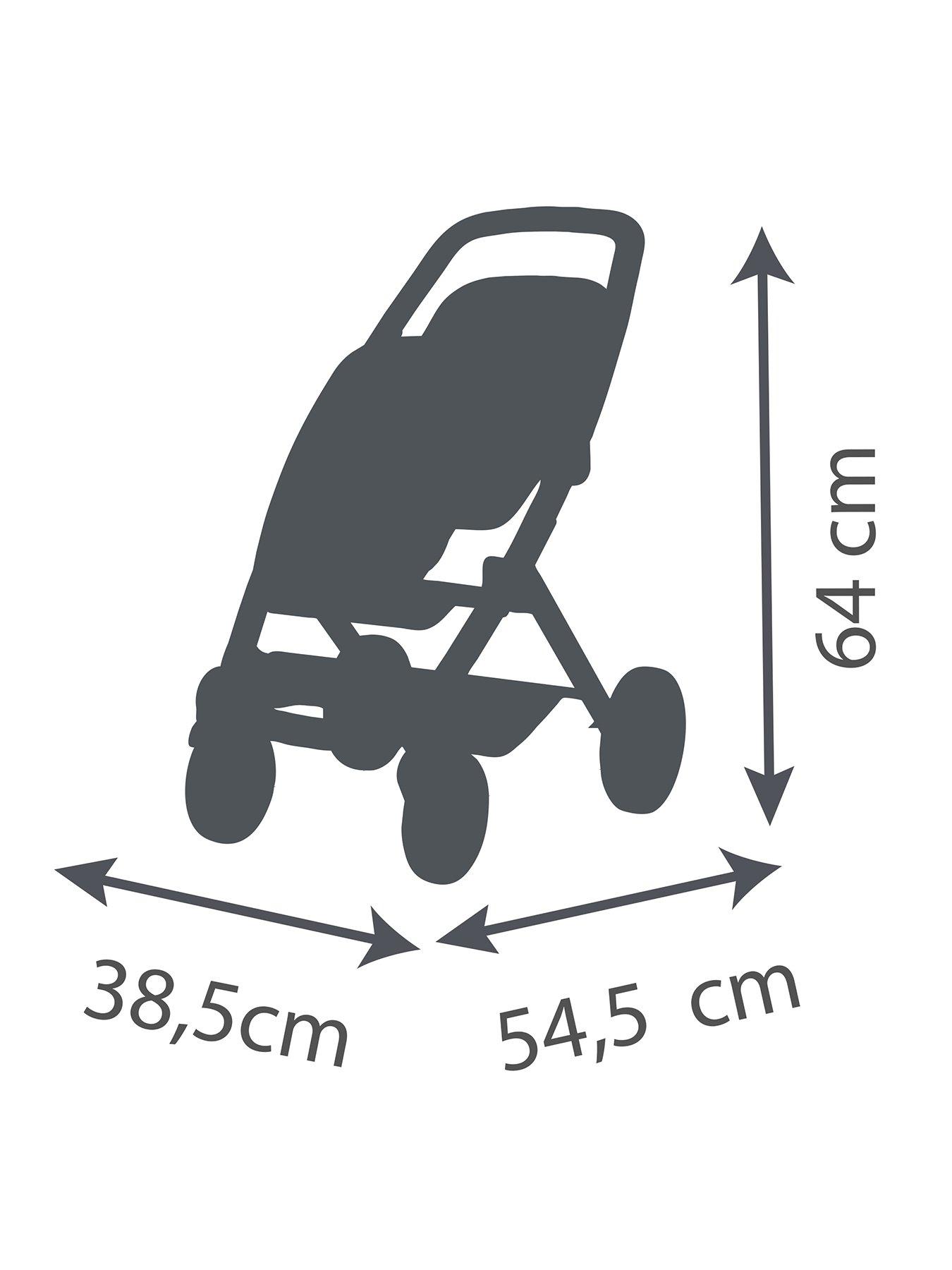Image 6 of 7 of Smoby Maxi-Cosi Doll Twin Doll&nbsp;Pushchair - Blush Pink