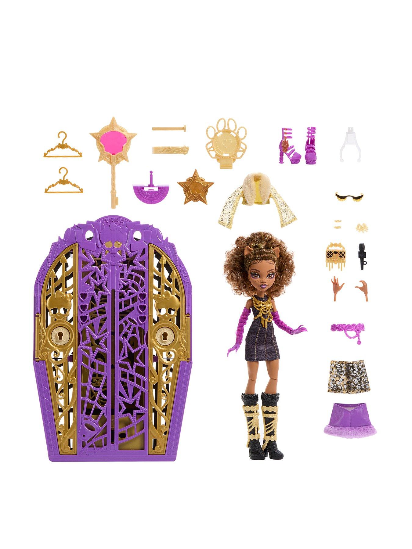 Monster High Monster High Skulltimate Secrets Hauntlywood Mysteries Doll, Clawdeen Wolf with 19+ Surprises