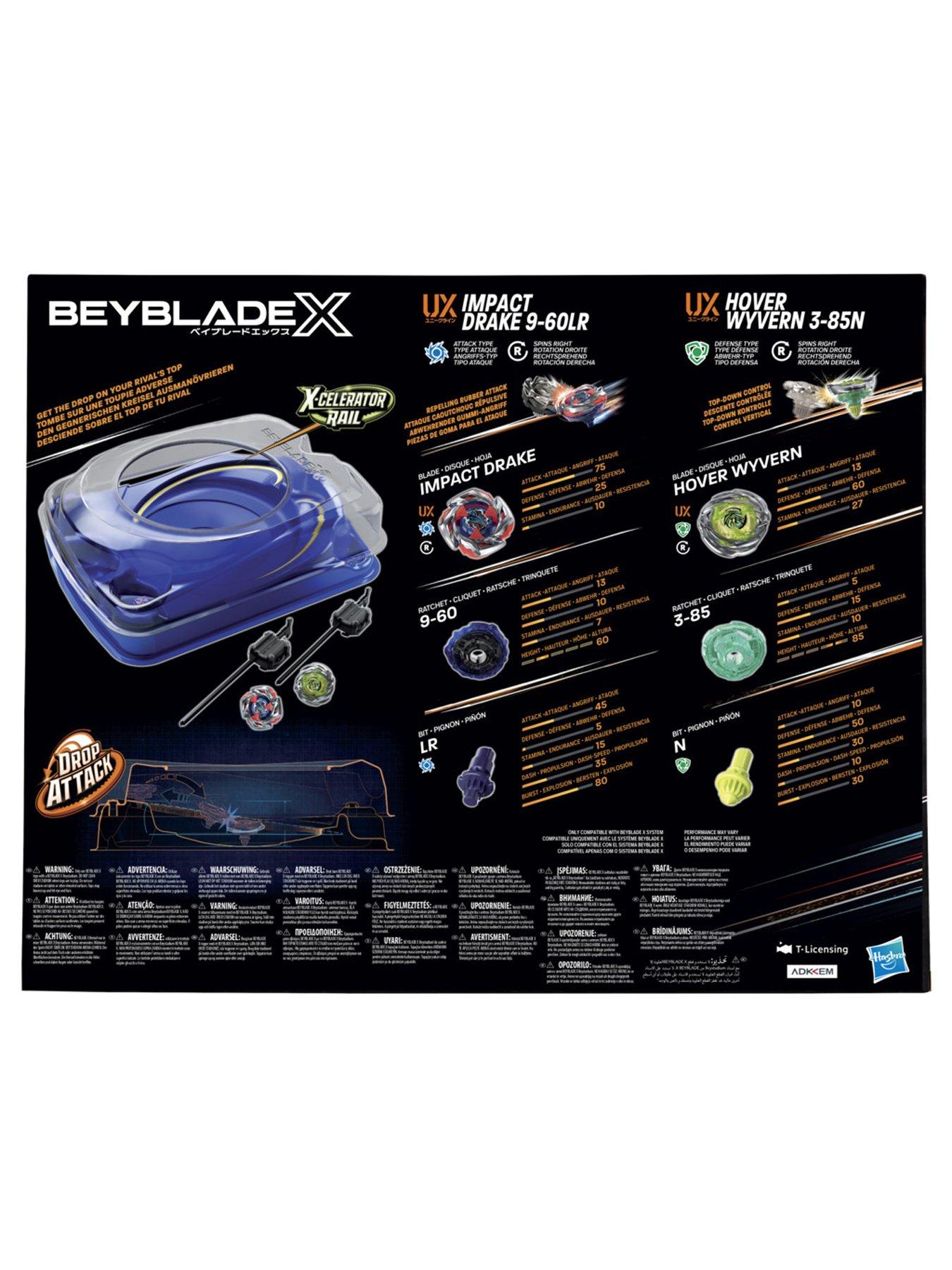 Image 7 of 7 of Beyblades Beyblade X Drop Attack Battle Set