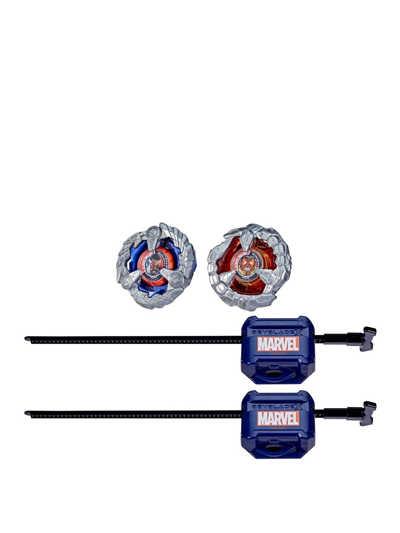 Beyblades BEY BBX Captain America Red Hulk
