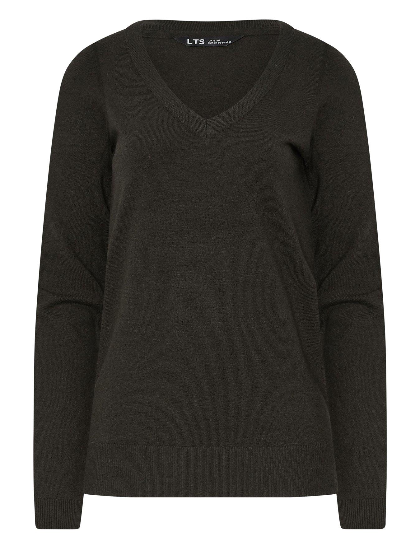 long-tall-sally-tall-v-neck-jumper-browndetail