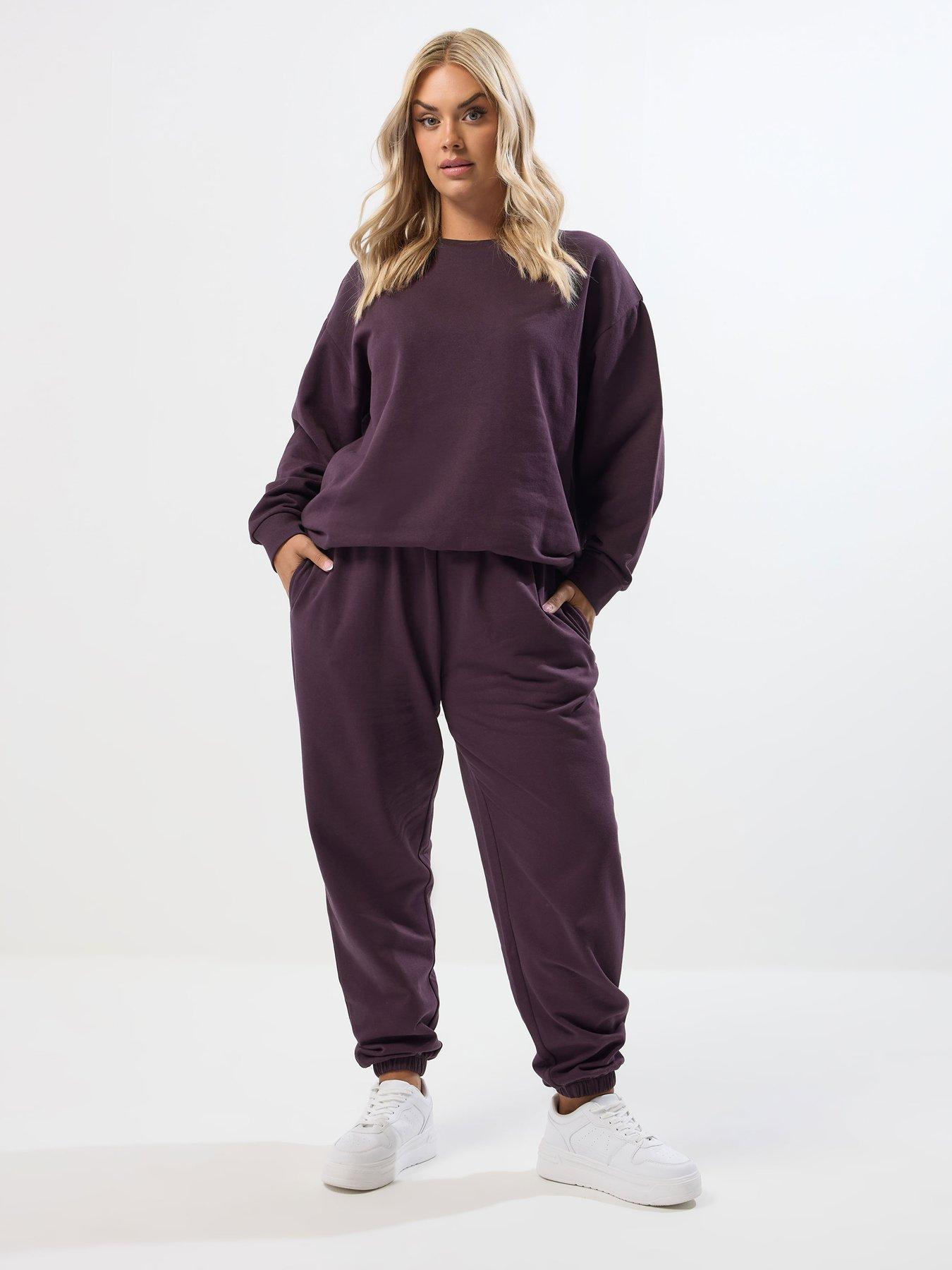 yours-curve-cuffed-leg-jogger-purpleback