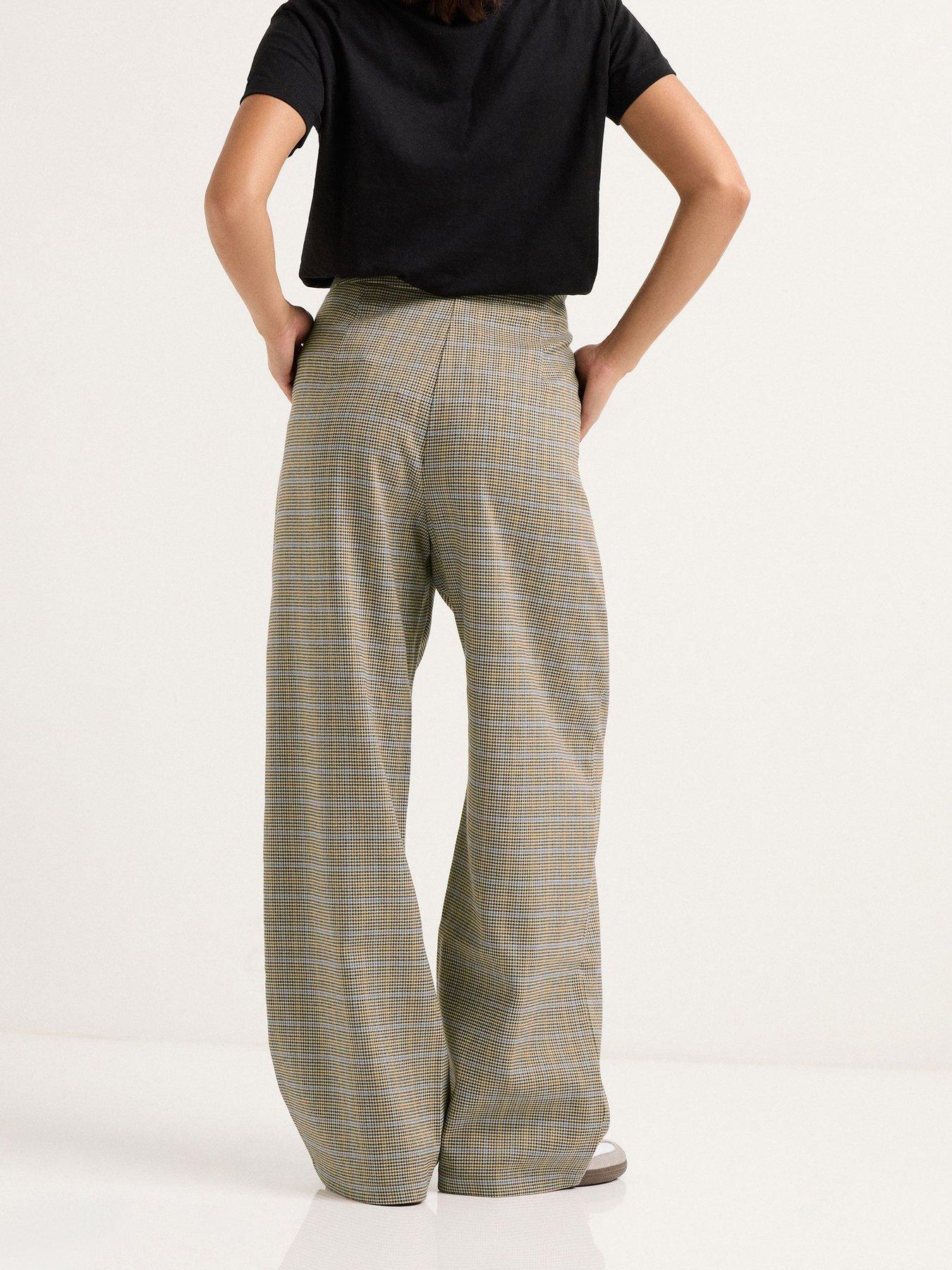 pixiegirl-petite-check-pocket-front-wide-leg-trouser-brownstillFront