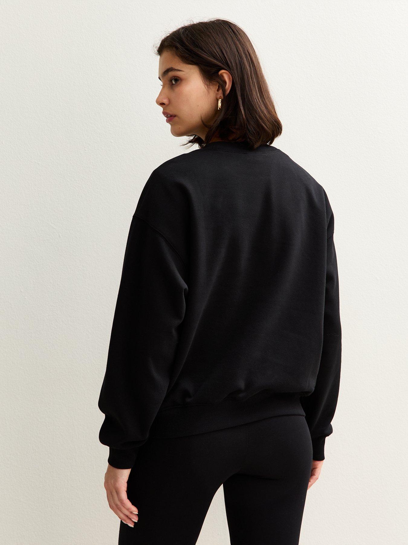 new-look-crew-neck-short-sweatshirt-blackstillFront