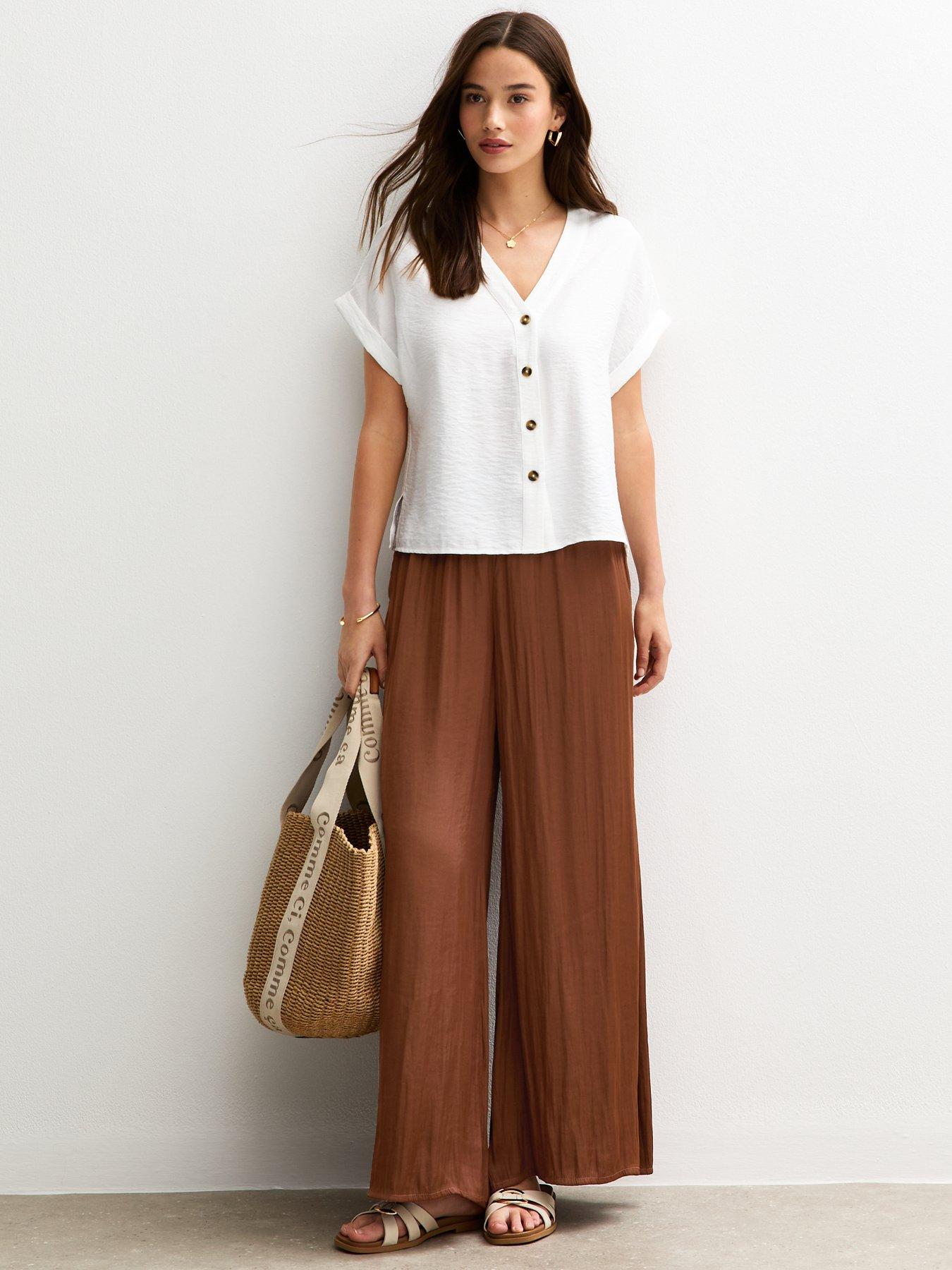 new-look-brown-satin-palazzo-trousersback