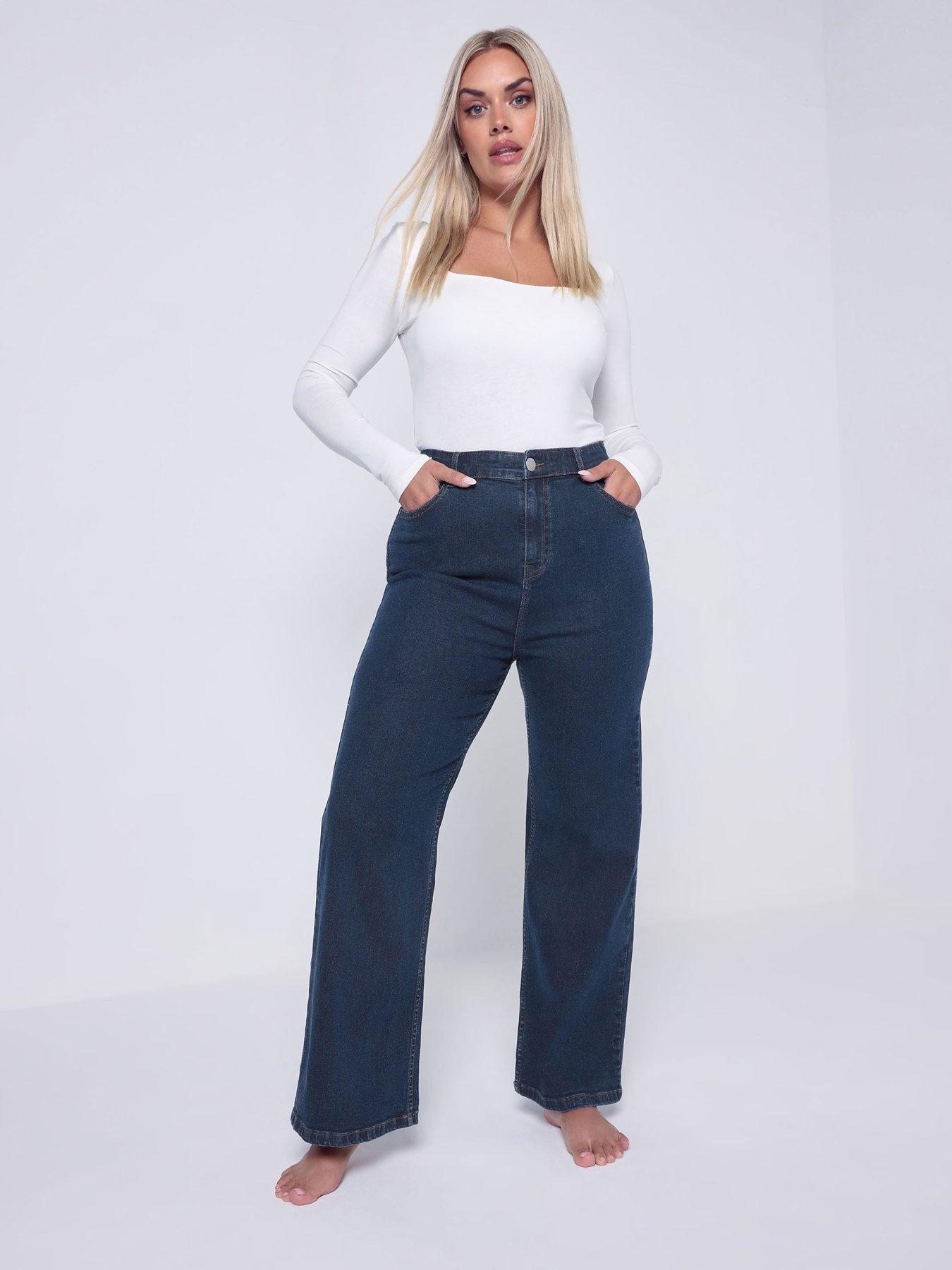 yours-curve-wide-leg-jean-blue