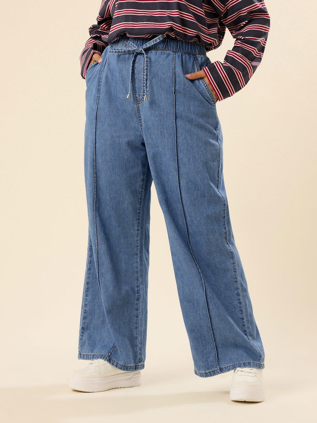 yours-curve-wide-leg-seam-front-jean-blue