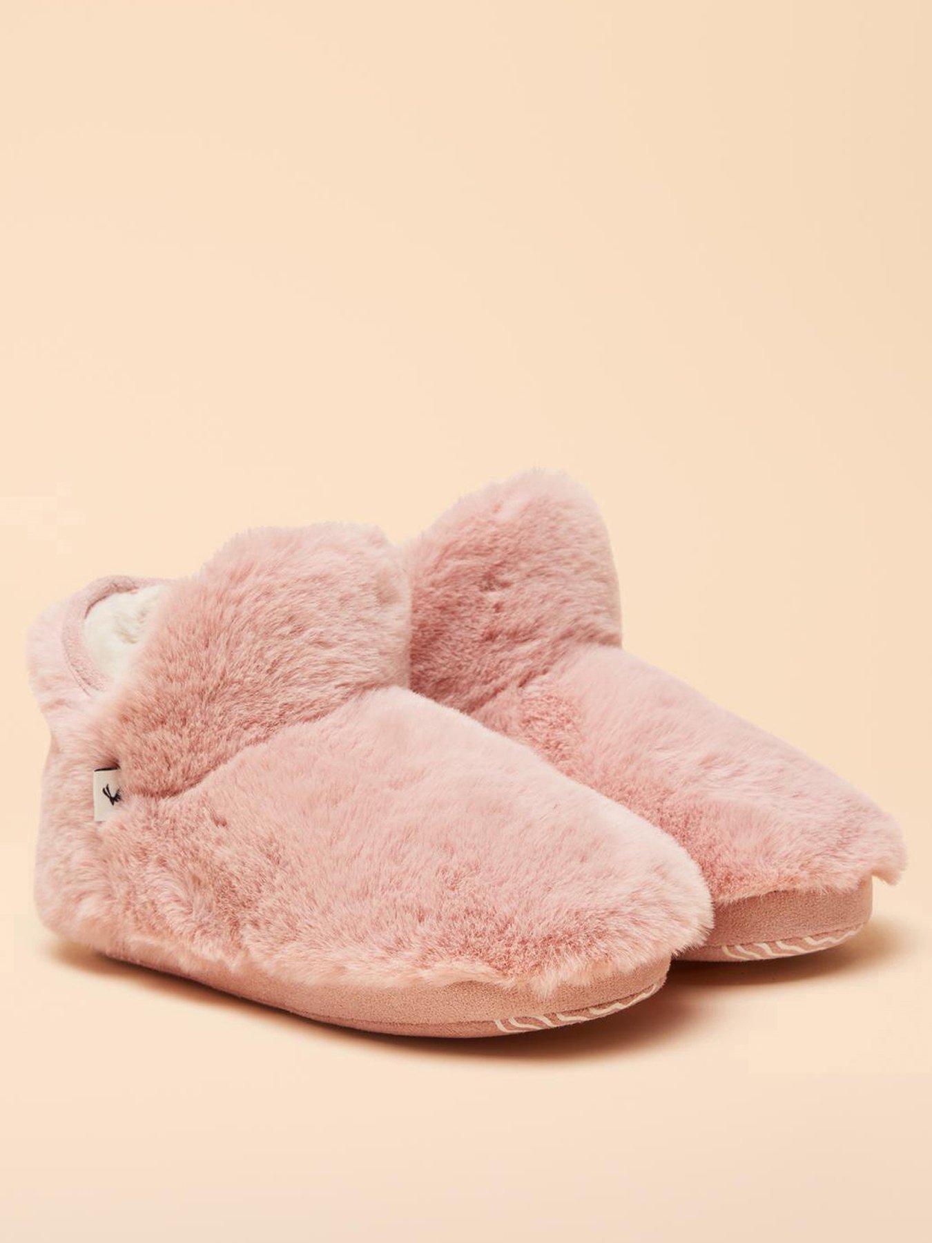 joules-girls-slipper-boots-pinkstillFront