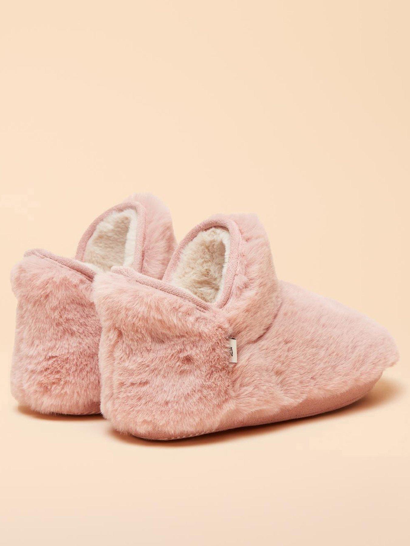 joules-girls-slipper-boots-pinkback