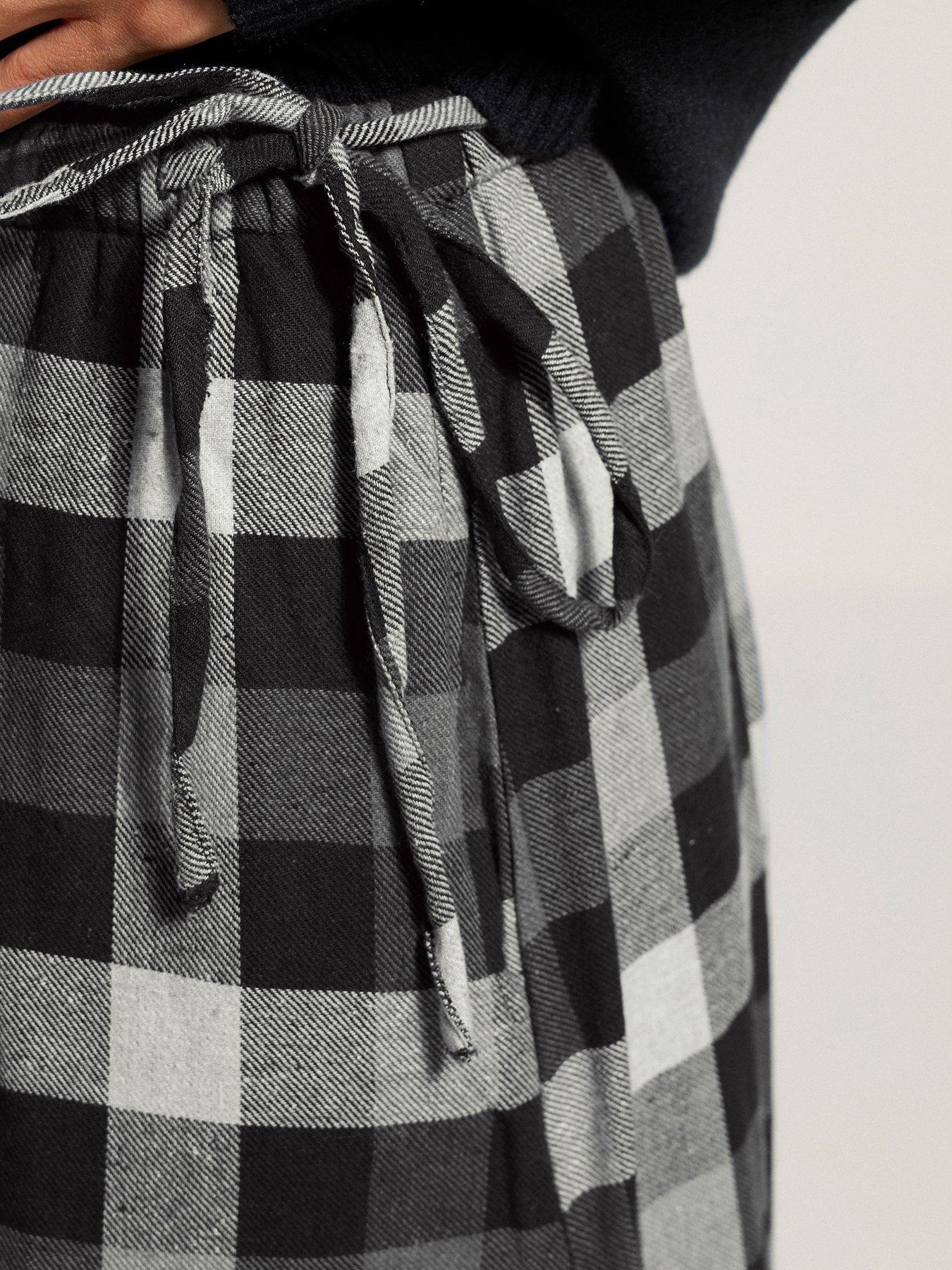 long-tall-sally-check-maxi-aline-skirt-blackoutfit