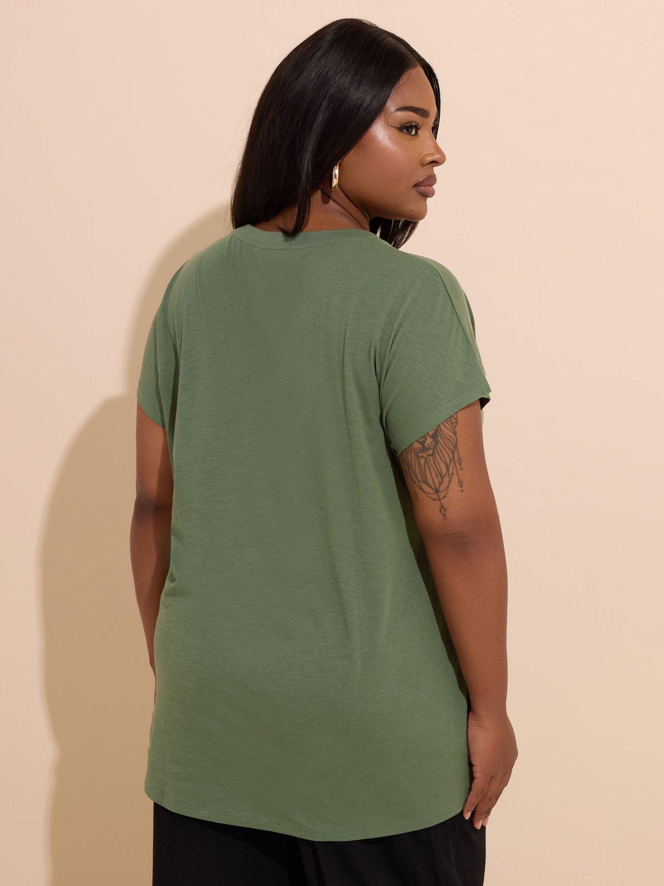 yours-curve-slub-grown-on-stud-top-greenstillFront