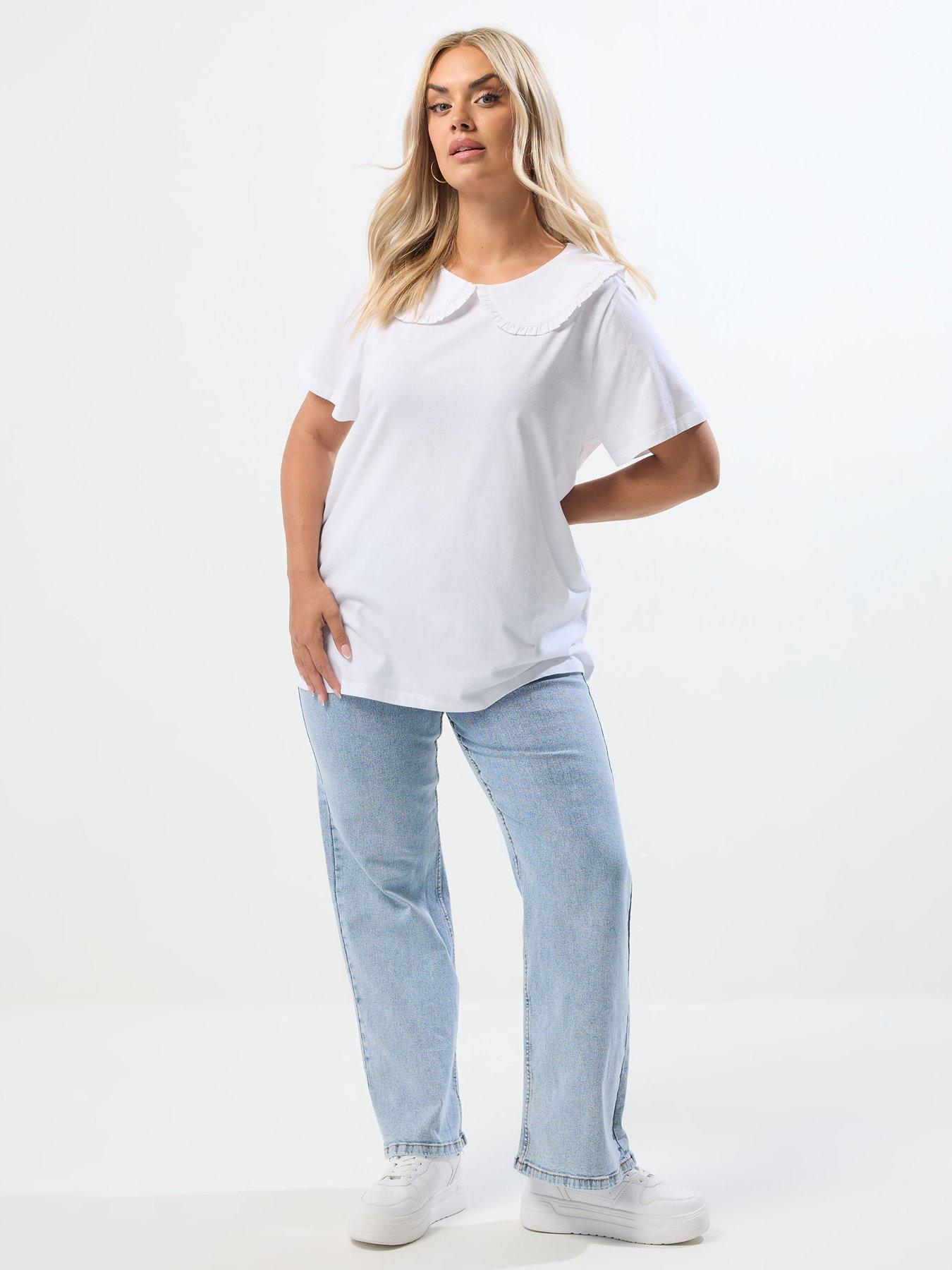 yours-curve-lace-collar-top-whiteback