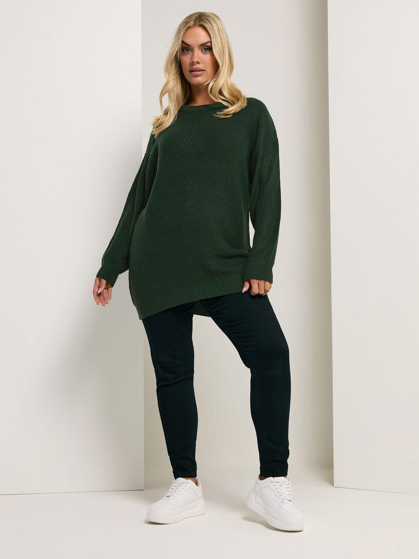 yours-curve-essential-jumper-greenback