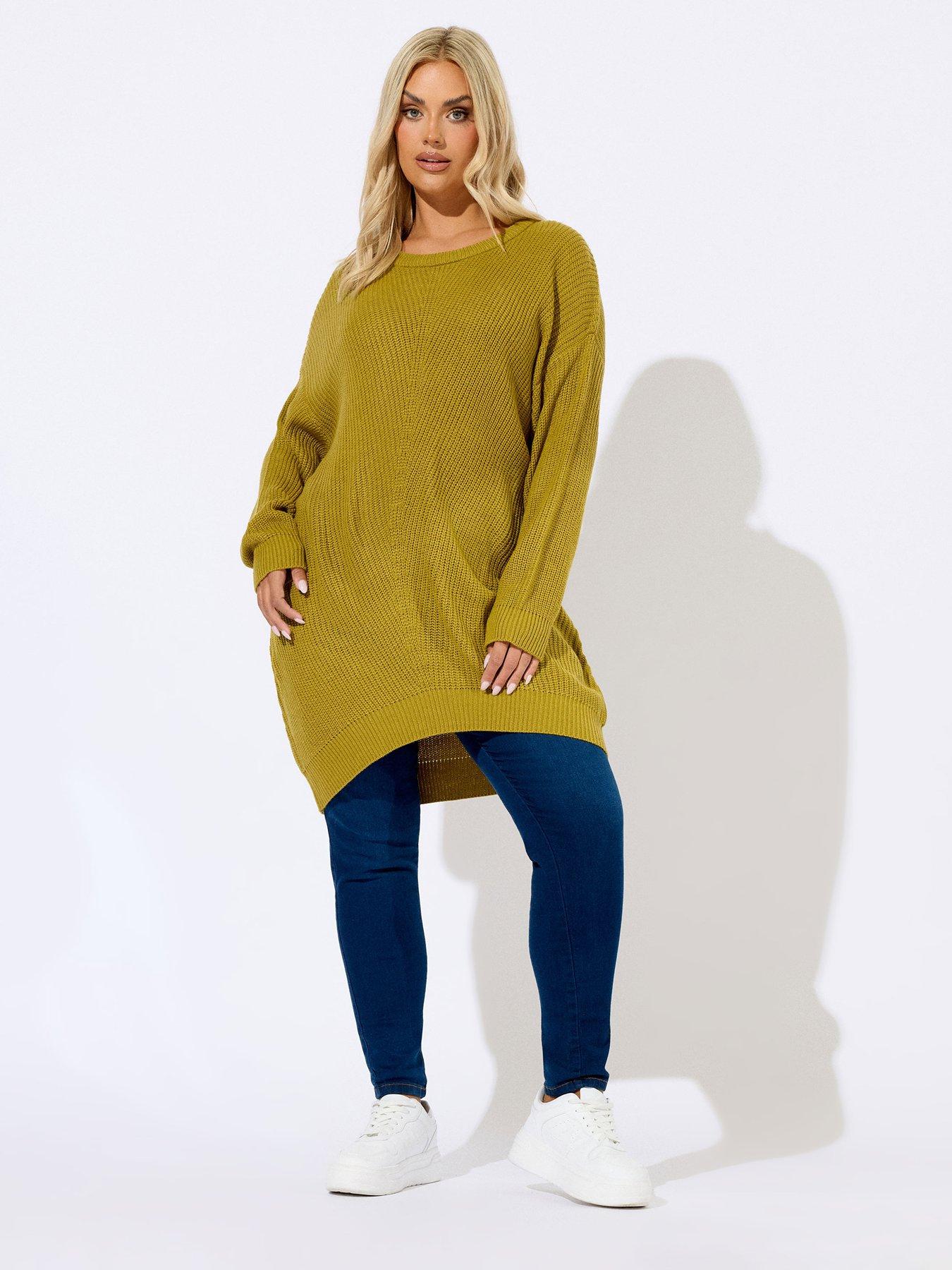 yours-curve-essential-jumper-greenback