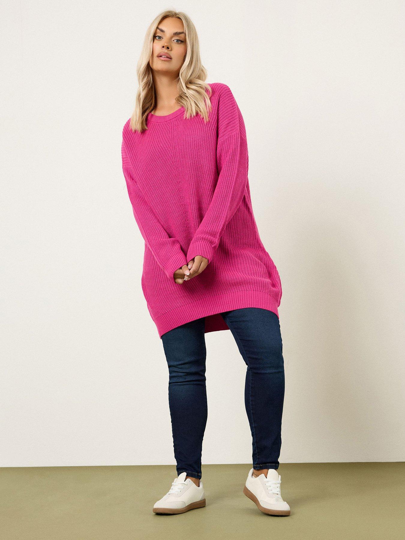 yours-curve-essential-jumper-pinkback