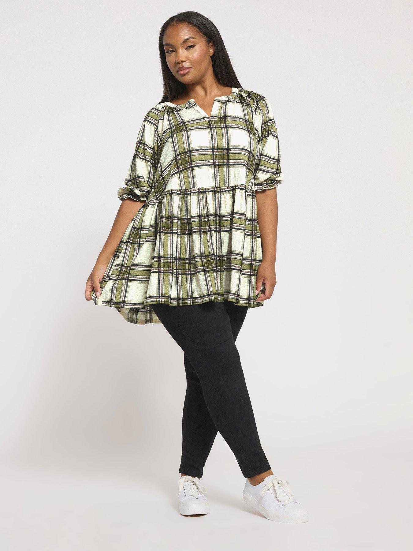yours-curve-notch-neck-textured-top-naturalback