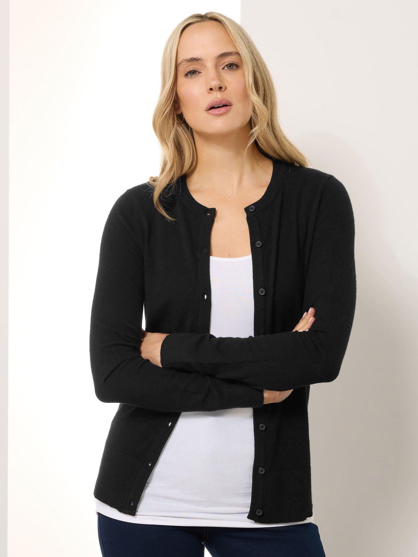 long-tall-sally-tall-crew-neck-cardigan-blackoutfit