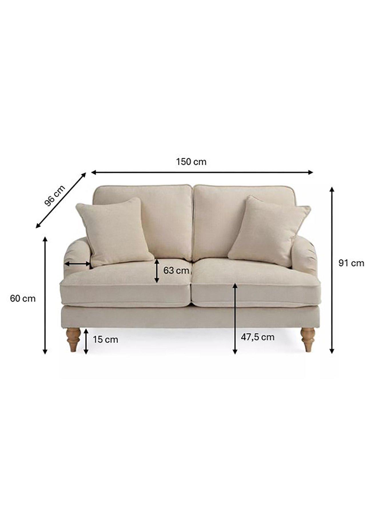 Image 7 of 7 of The Very Collection Hepburn 2 Seater Fabric Sofa