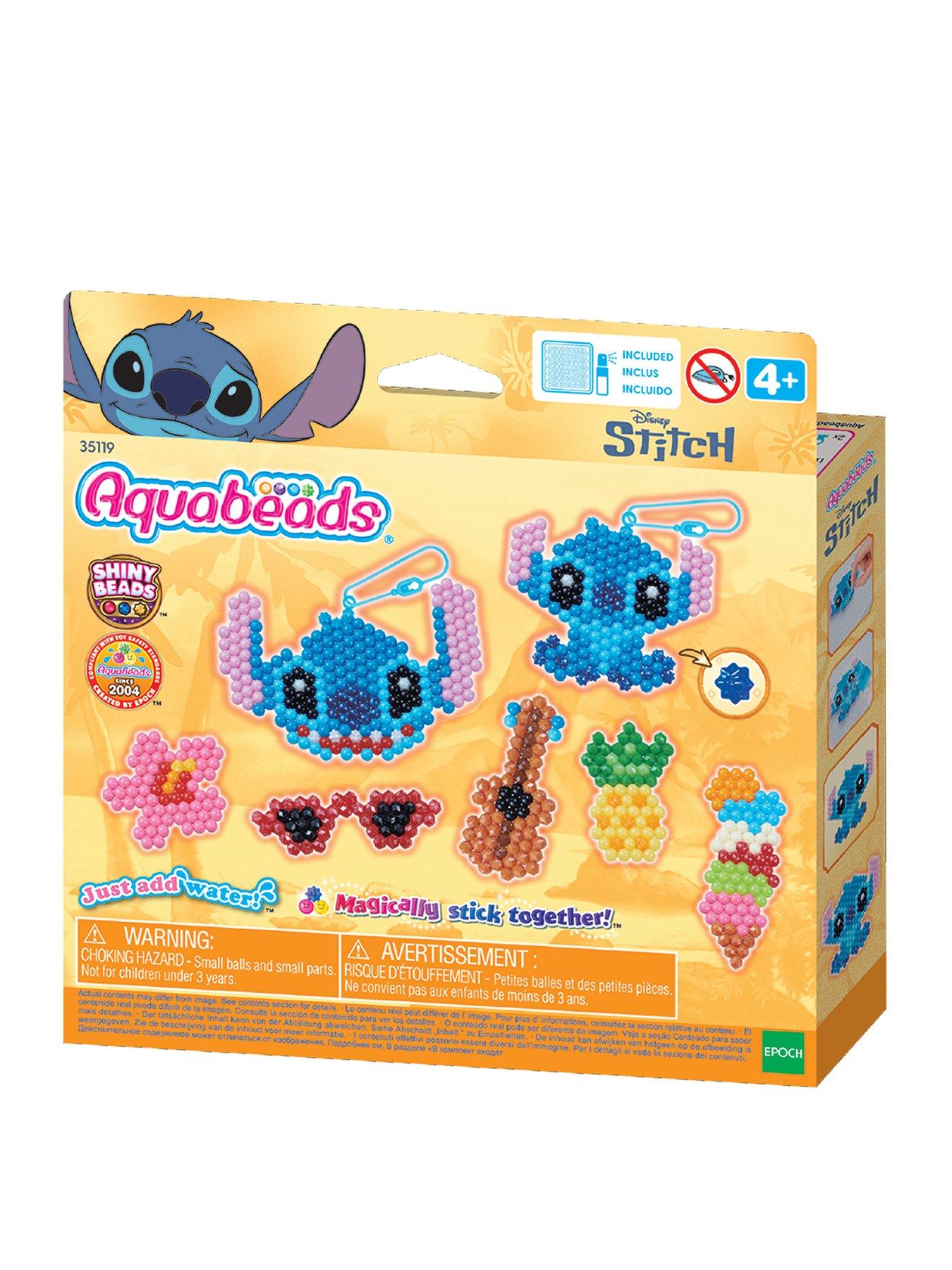 Aqua Beads Stitch Keychains