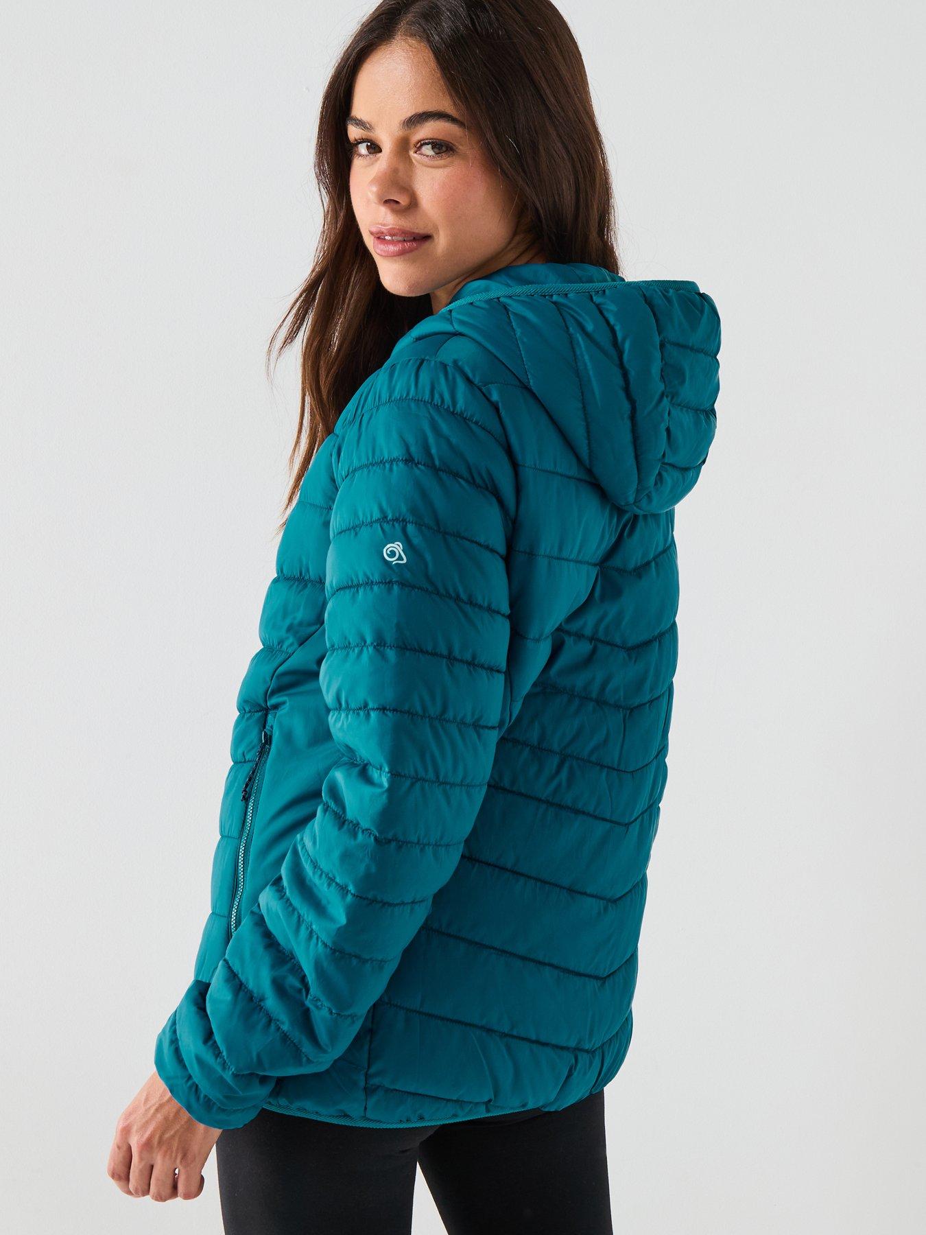 Image 2 of 5 of Craghoppers Womens Compresslite Hooded Insulated Jacket - Blue