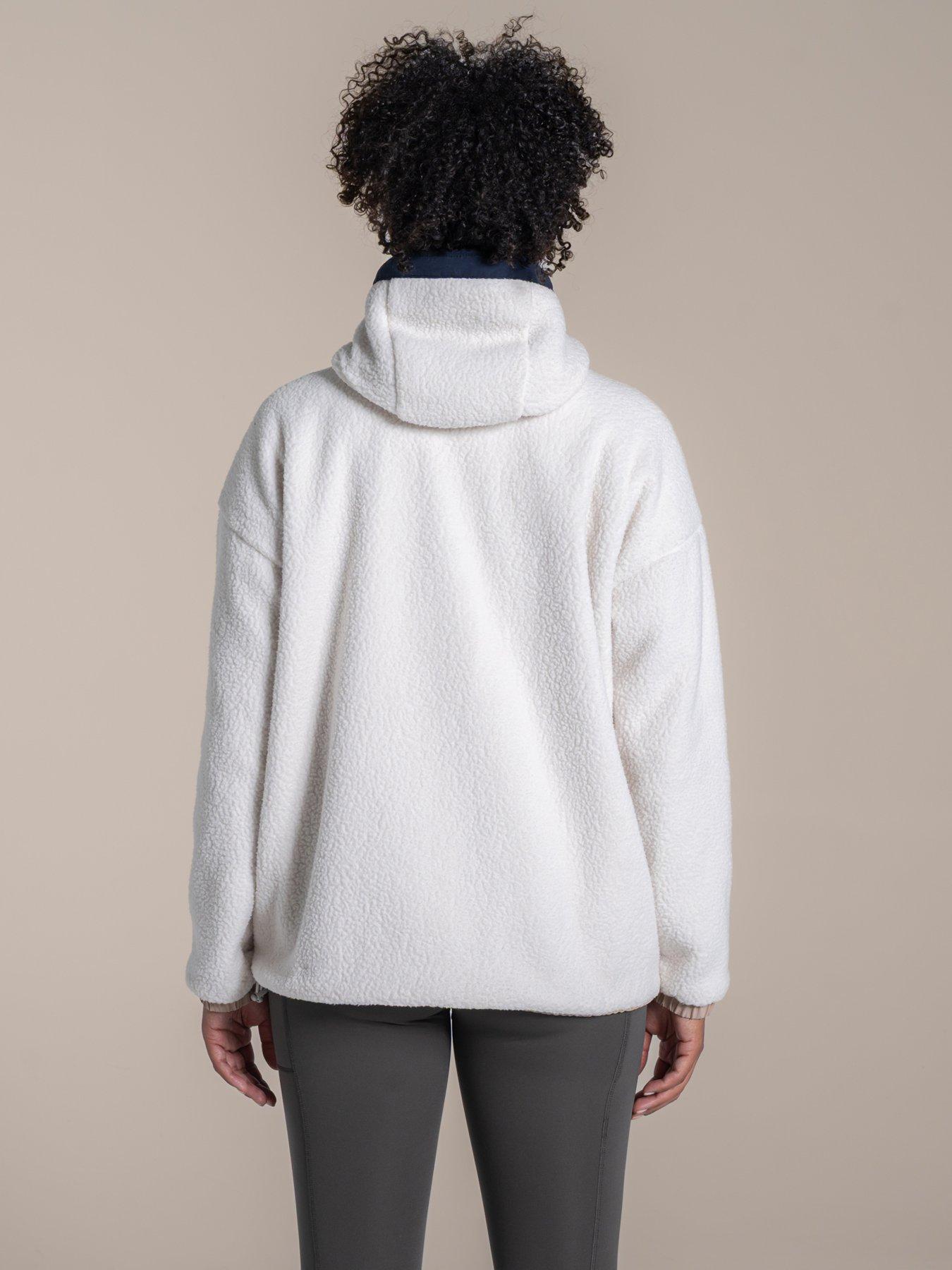 craghoppers-womens-longlands-reversible-hooded-fleece-jacket-ecruwarm-beigestillFront