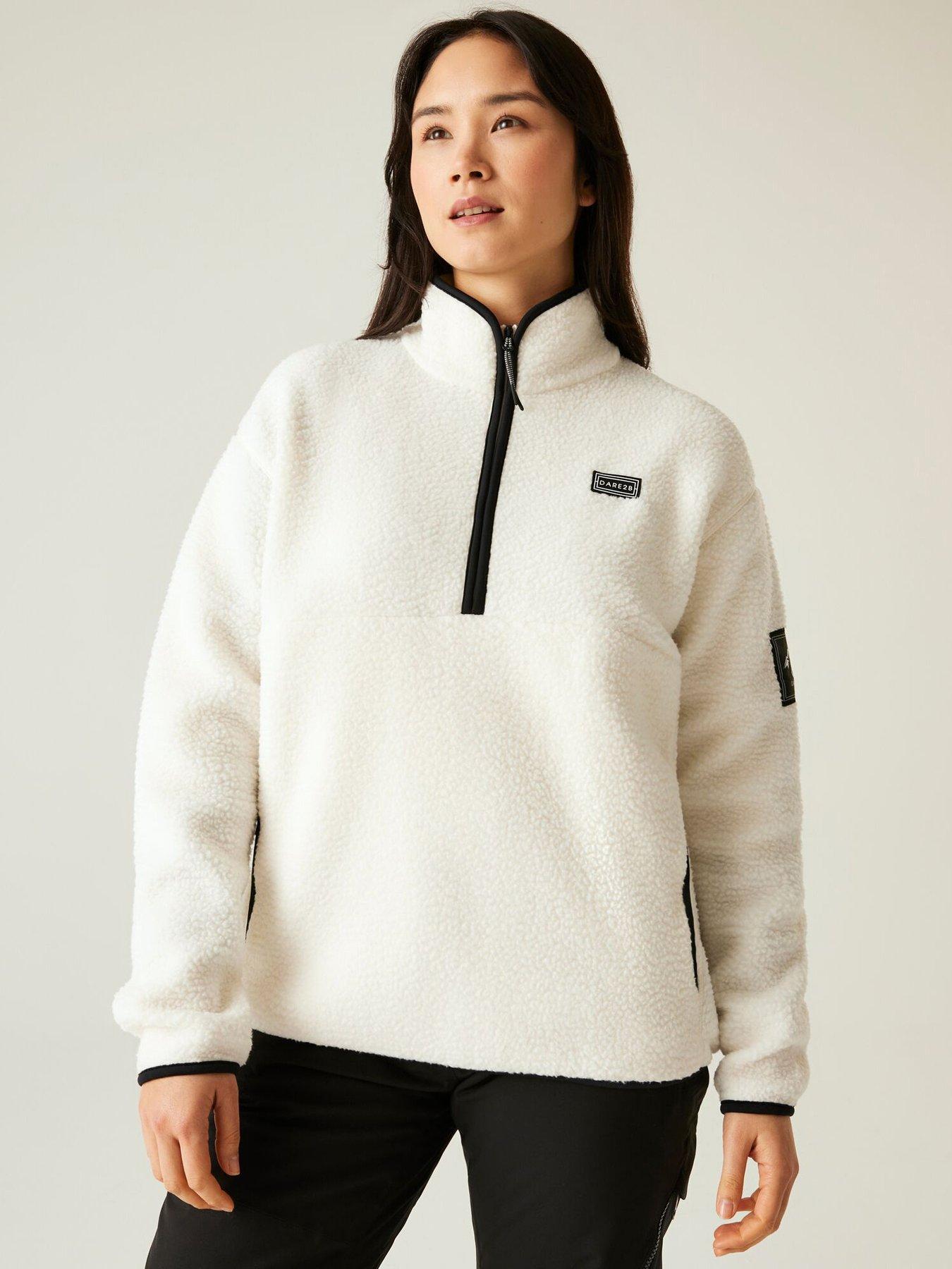 Dare 2b Womens Skiing Slide Out Fleece - Cream