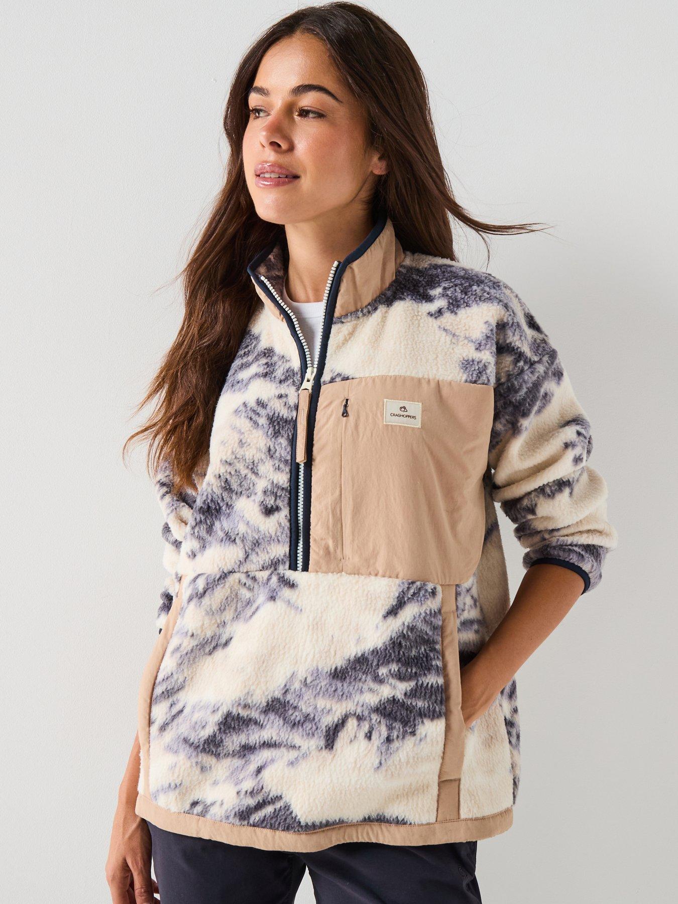 craghoppers-womens-grange-half-zip-fleece-ecru