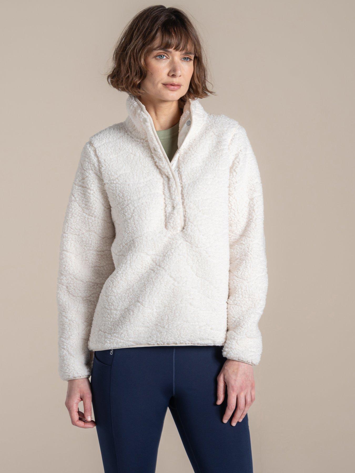 Craghoppers Womens Massey Overhead Fleece -Ecru