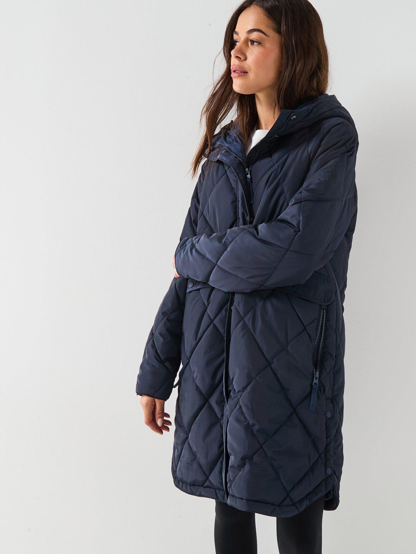 undefined Womens National Trust Sweetgrass Waterproof Jacket - Navy