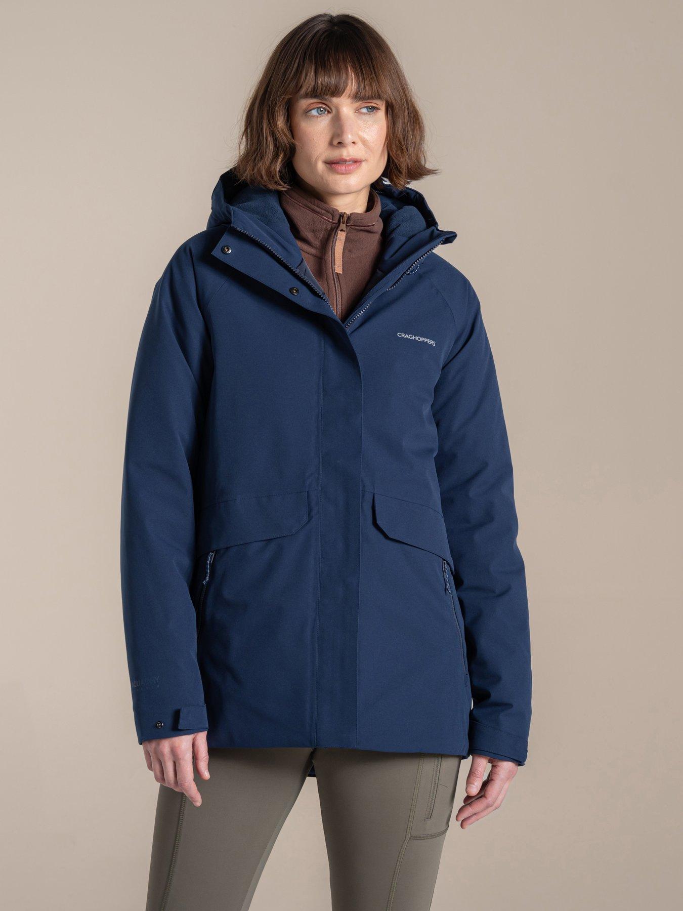 Image 1 of 6 of Craghoppers Womens Caldbeck Thermic Waterproof Jacket - Navy