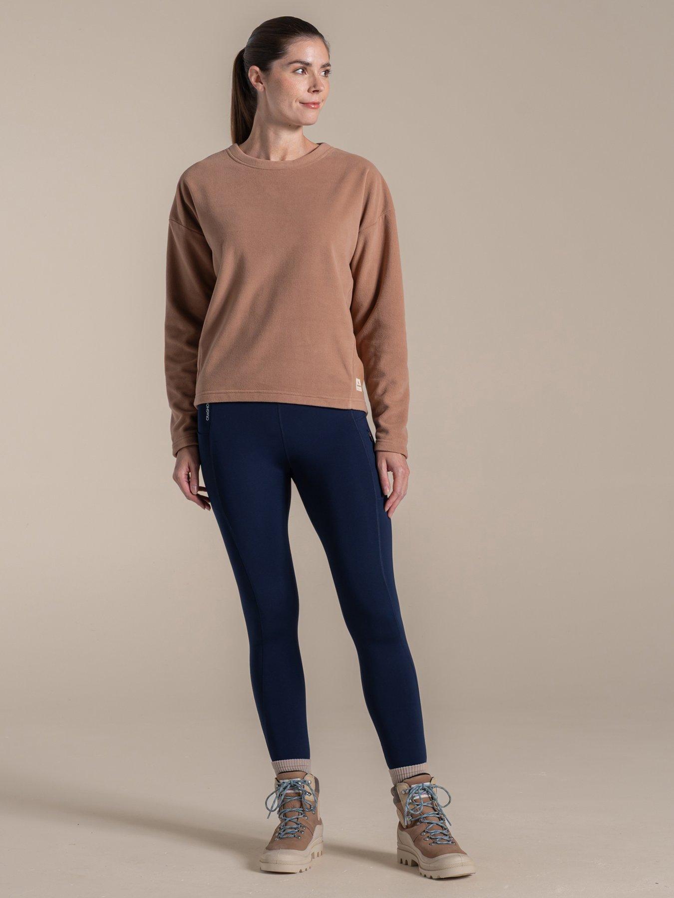 craghoppers-womens-miska-crew-neck-sweatshirt-fleece-browndetail