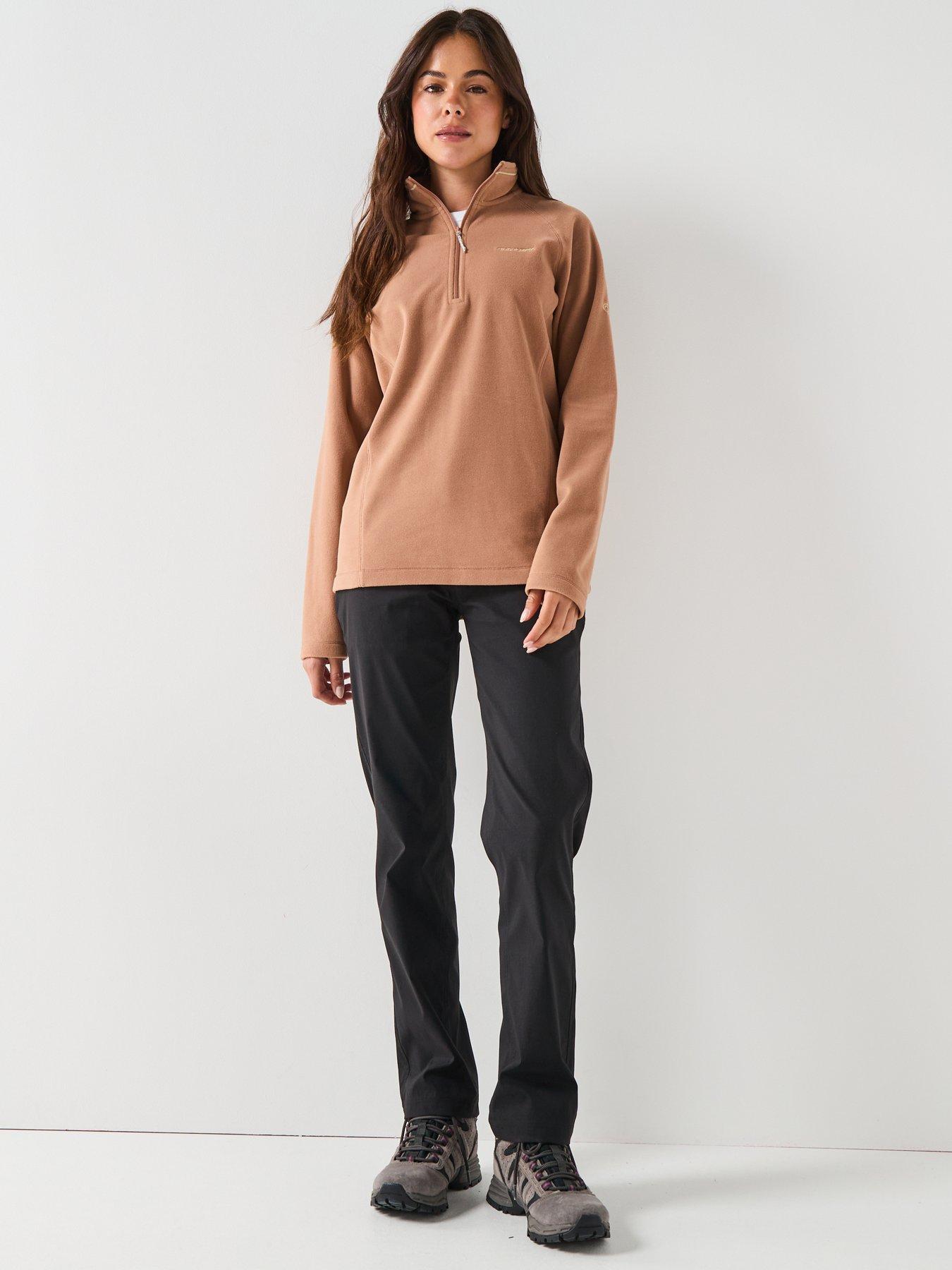 craghoppers-womens-miska-half-zip-fleece-brownback