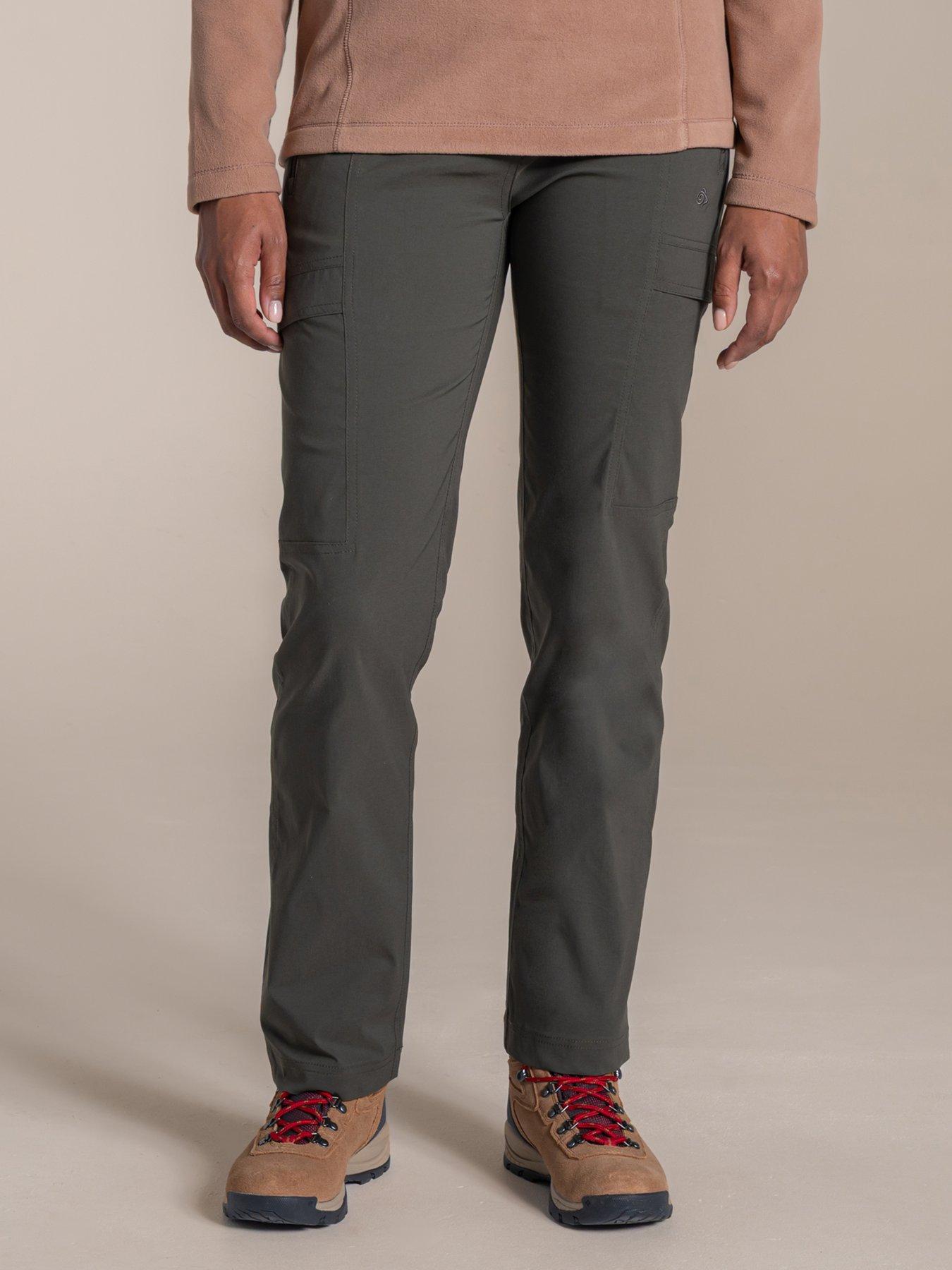 Craghoppers Womens Kiwi Pro Cargo Trousers - Khaki