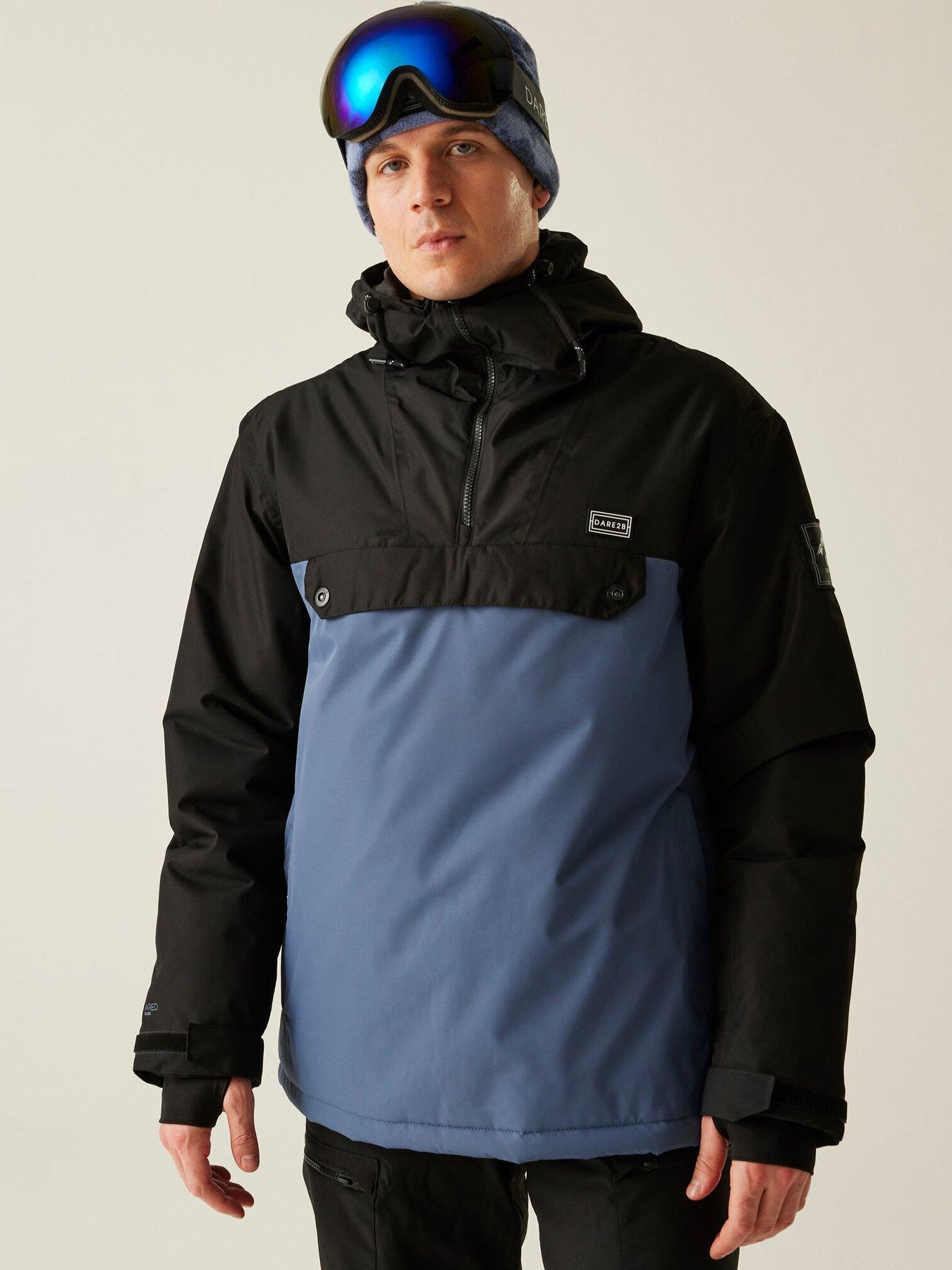 Image 1 of 6 of Dare 2b Mens Skiing Freeride Ii Jacket - Black