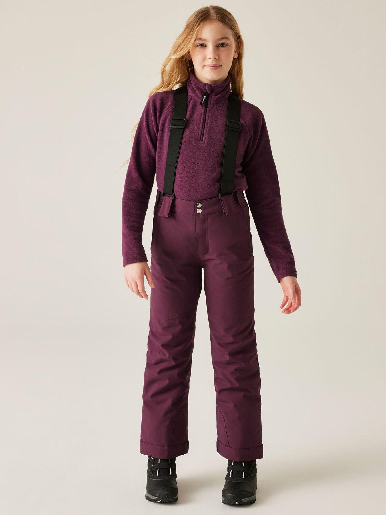 Dare 2b Girls Skiing Outmove Ii Pants - Purple