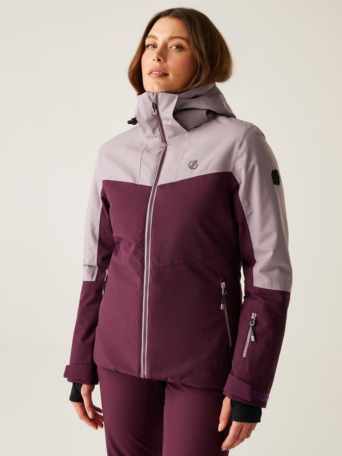 dare-2b-womens-skiing-iced-jacket-purplefront