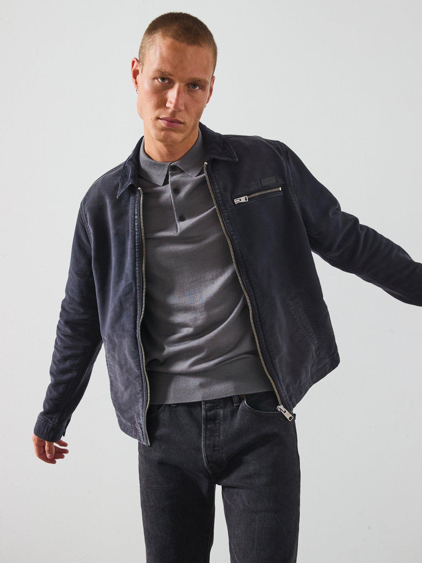 Image 1 of 6 of AllSaints All Saints Rothwell Field Jacket - Black