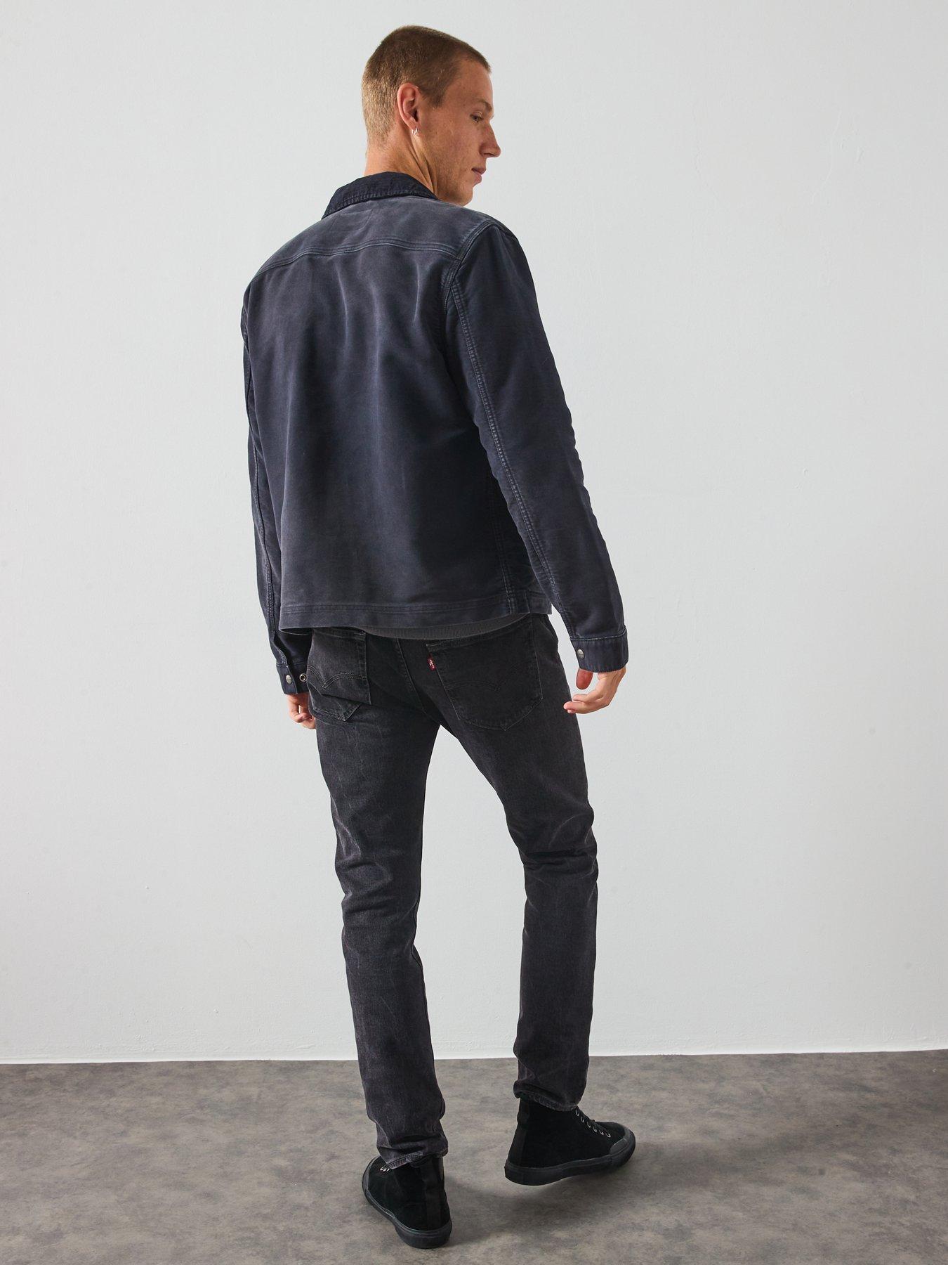 allsaints-all-saints-rothwell-field-jacket-blackstillFront