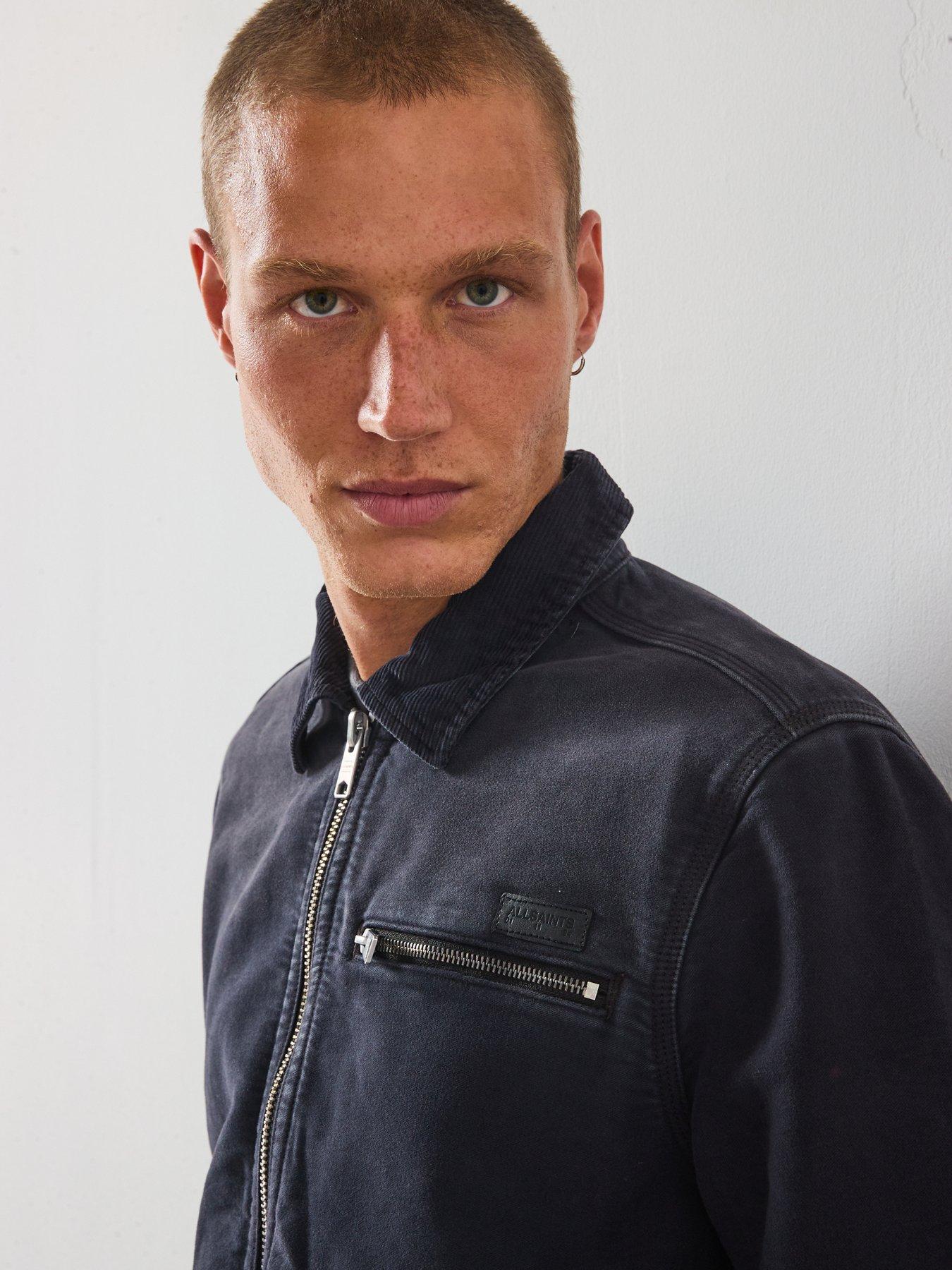 Image 4 of 6 of AllSaints All Saints Rothwell Field Jacket - Black