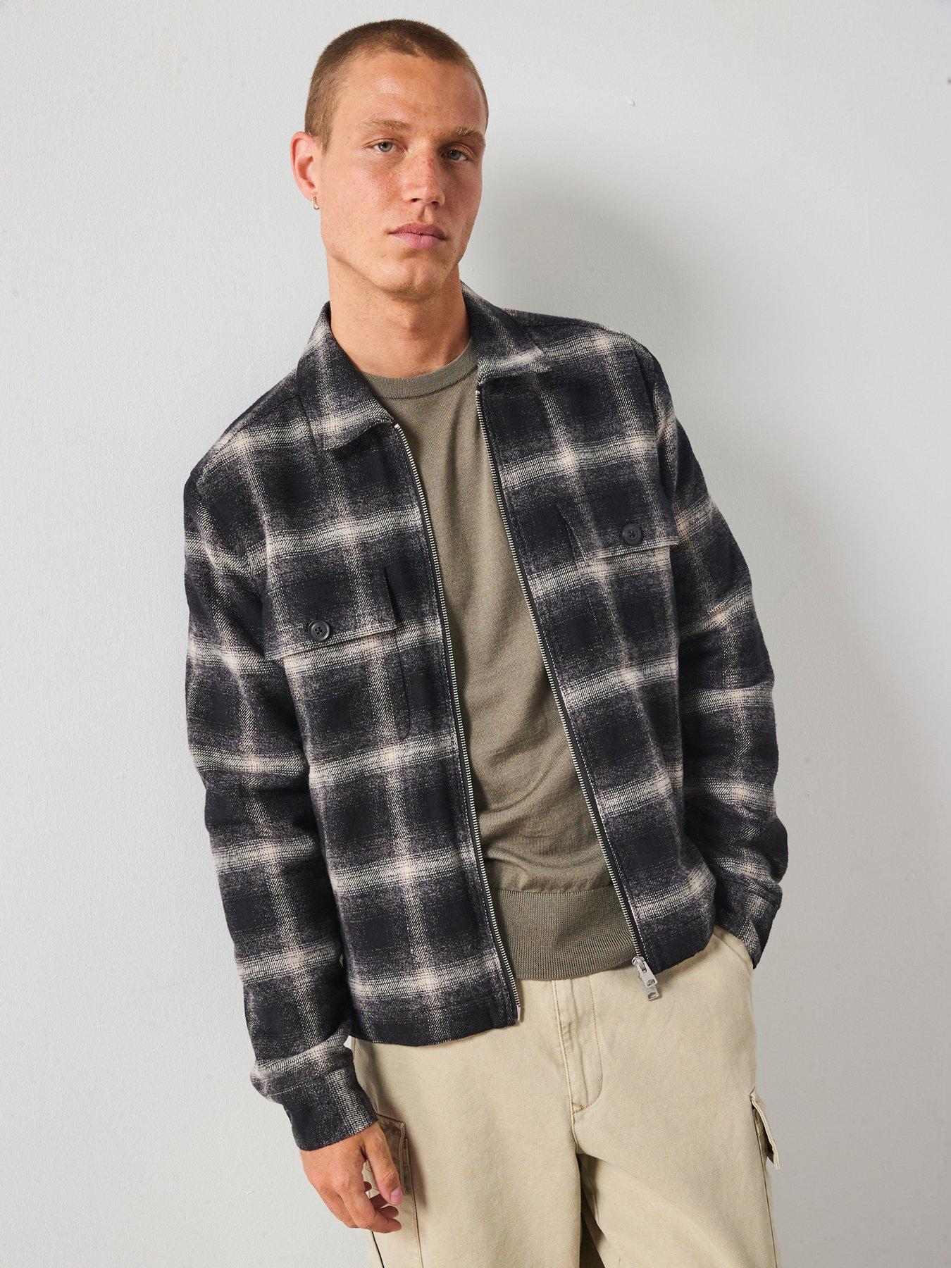 AllSaints All Saints Bayo Sherpa Field Jacket - Black