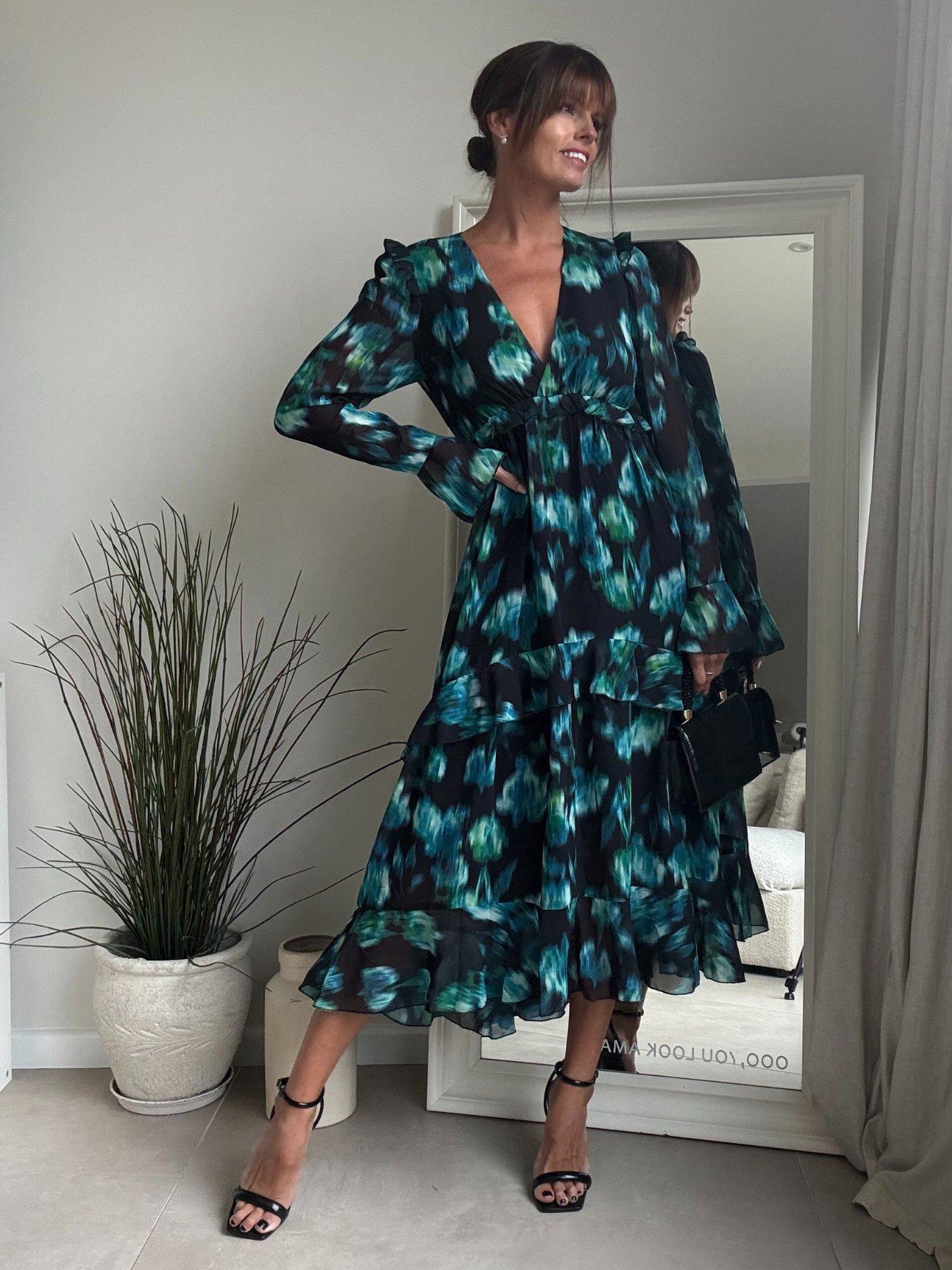 Image 1 of 4 of Style Cheat Birdie Dress - Multi