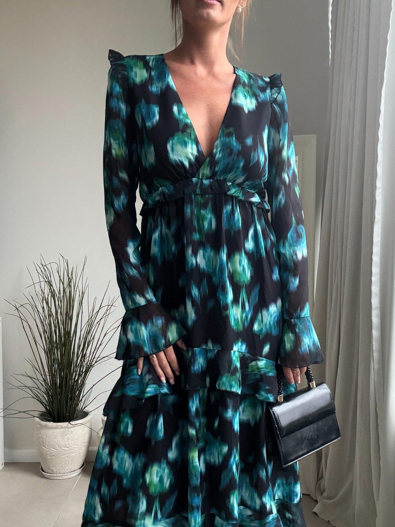 Image 3 of 4 of Style Cheat Birdie Dress - Multi