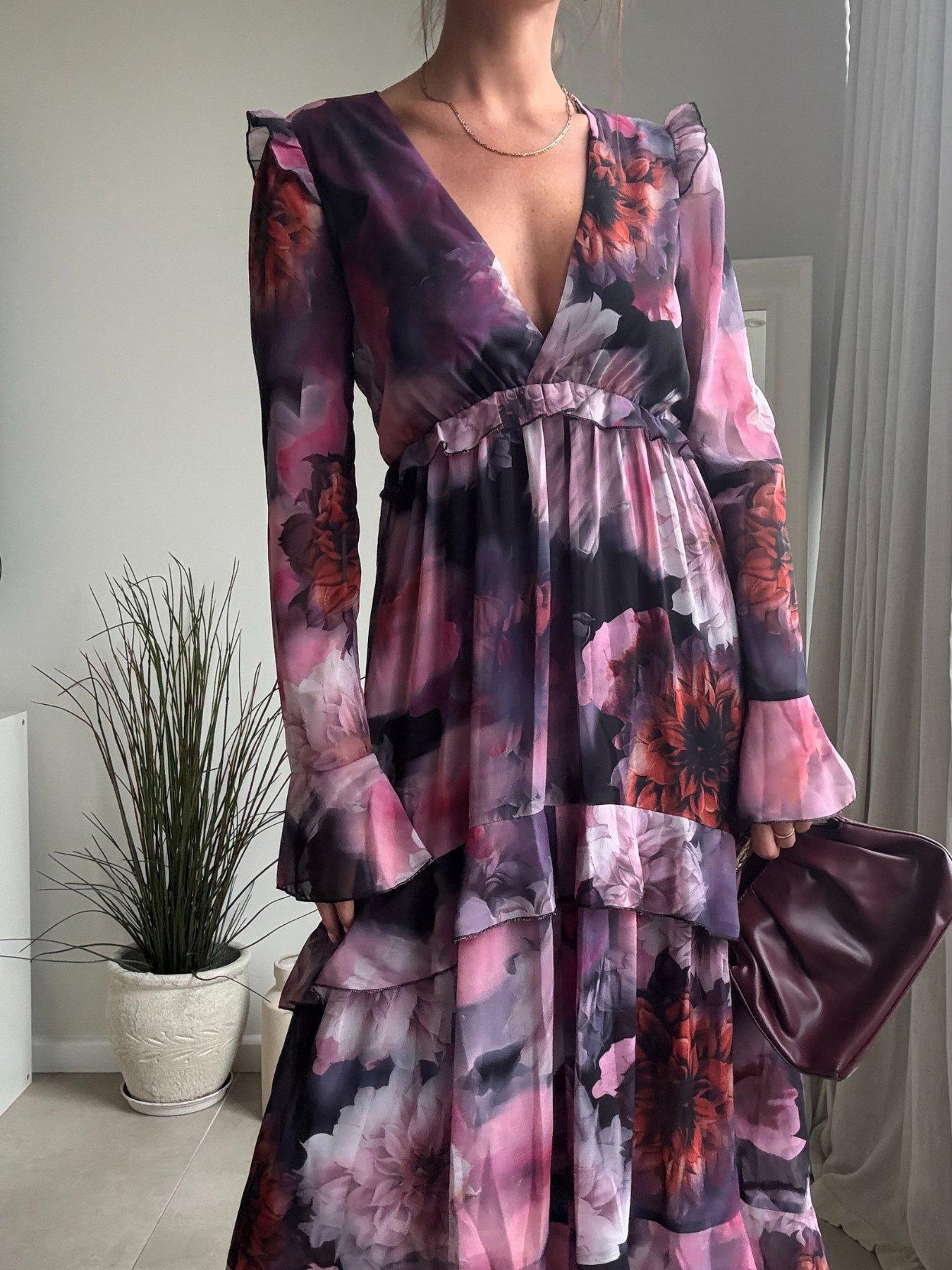 Image 2 of 4 of Style Cheat Birdie Dress - Multi